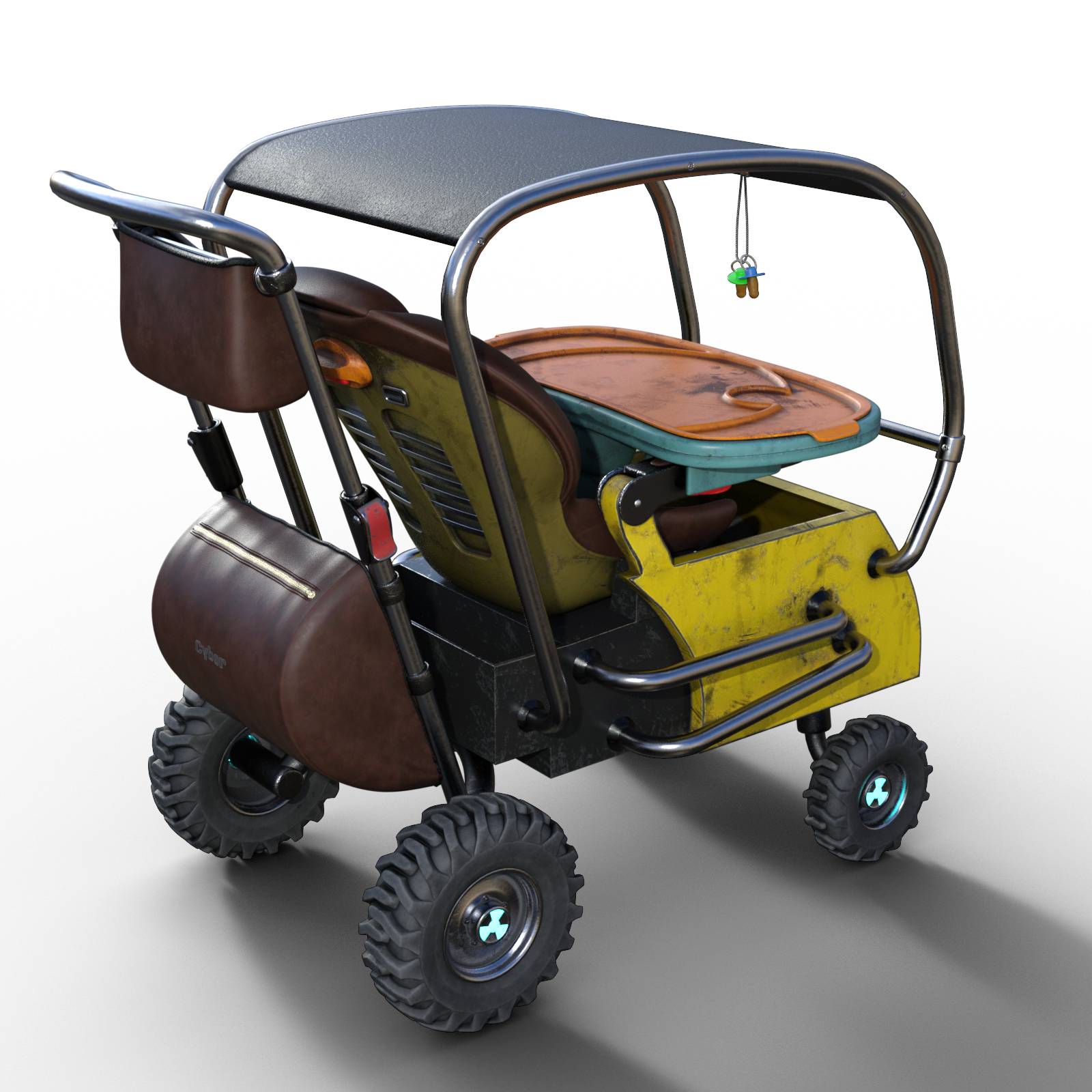 Cyber stroller for Daz and Poser by N/A