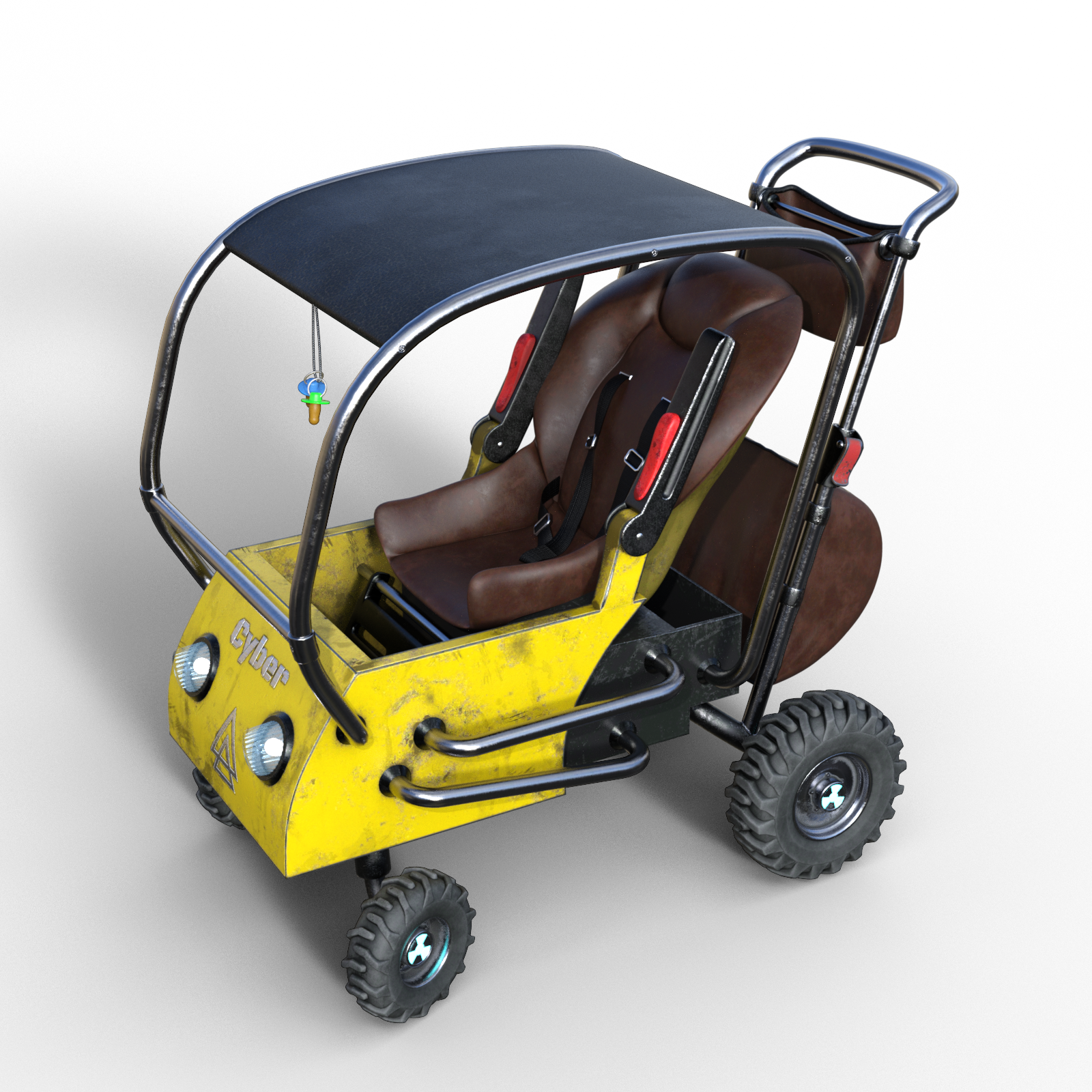 Cyber stroller for Daz and Poser by N/A