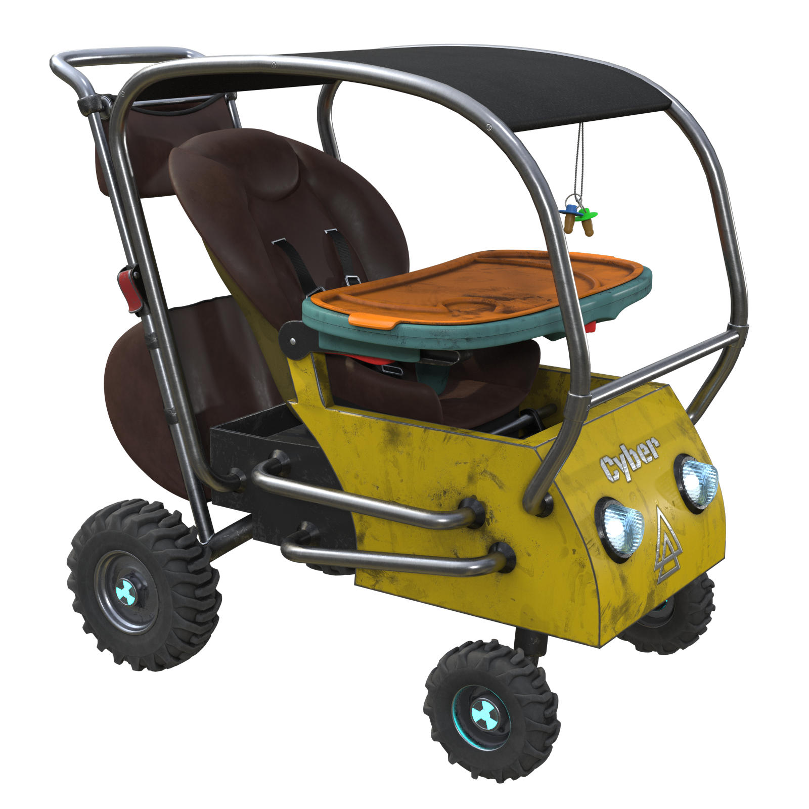 Cyber stroller for Daz and Poser by N/A
