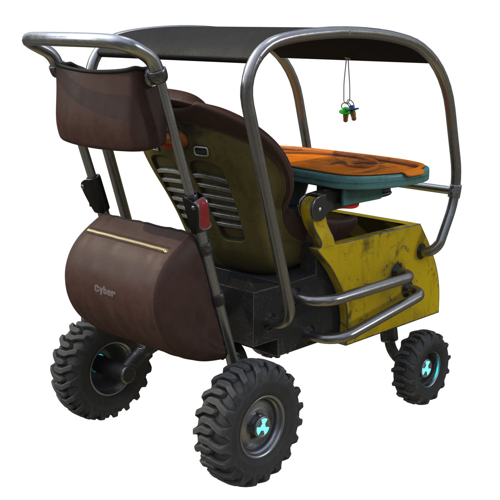 Cyber stroller for Daz and Poser by N/A