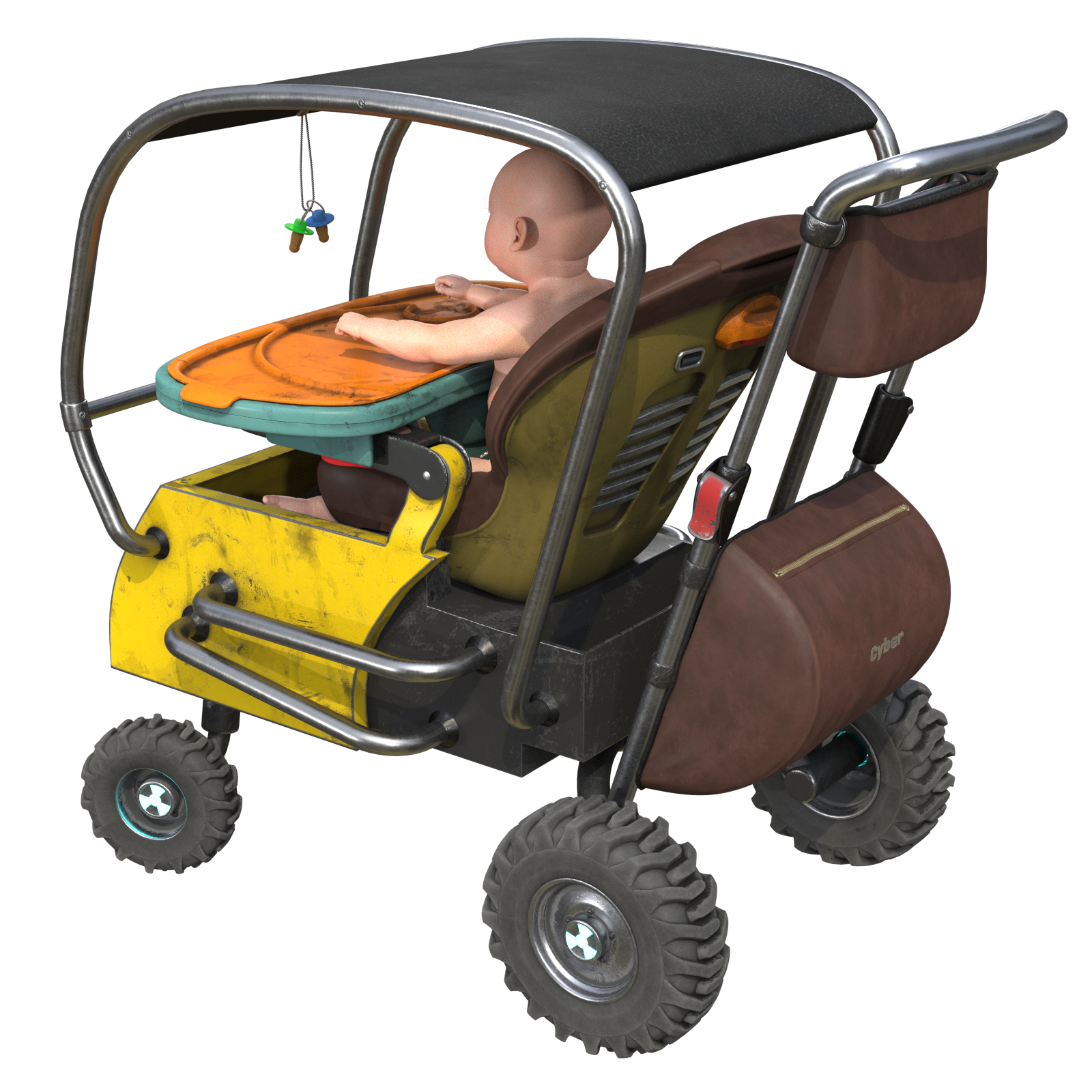 Cyber stroller for Daz and Poser by N/A