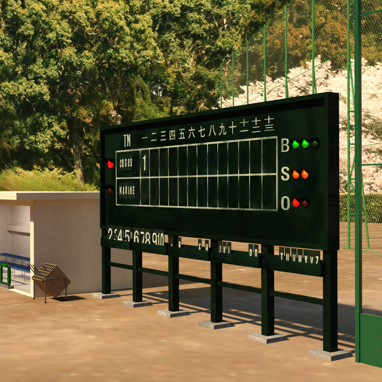 BaseBall Equipment_Set for DazStudio4.x by N/A
