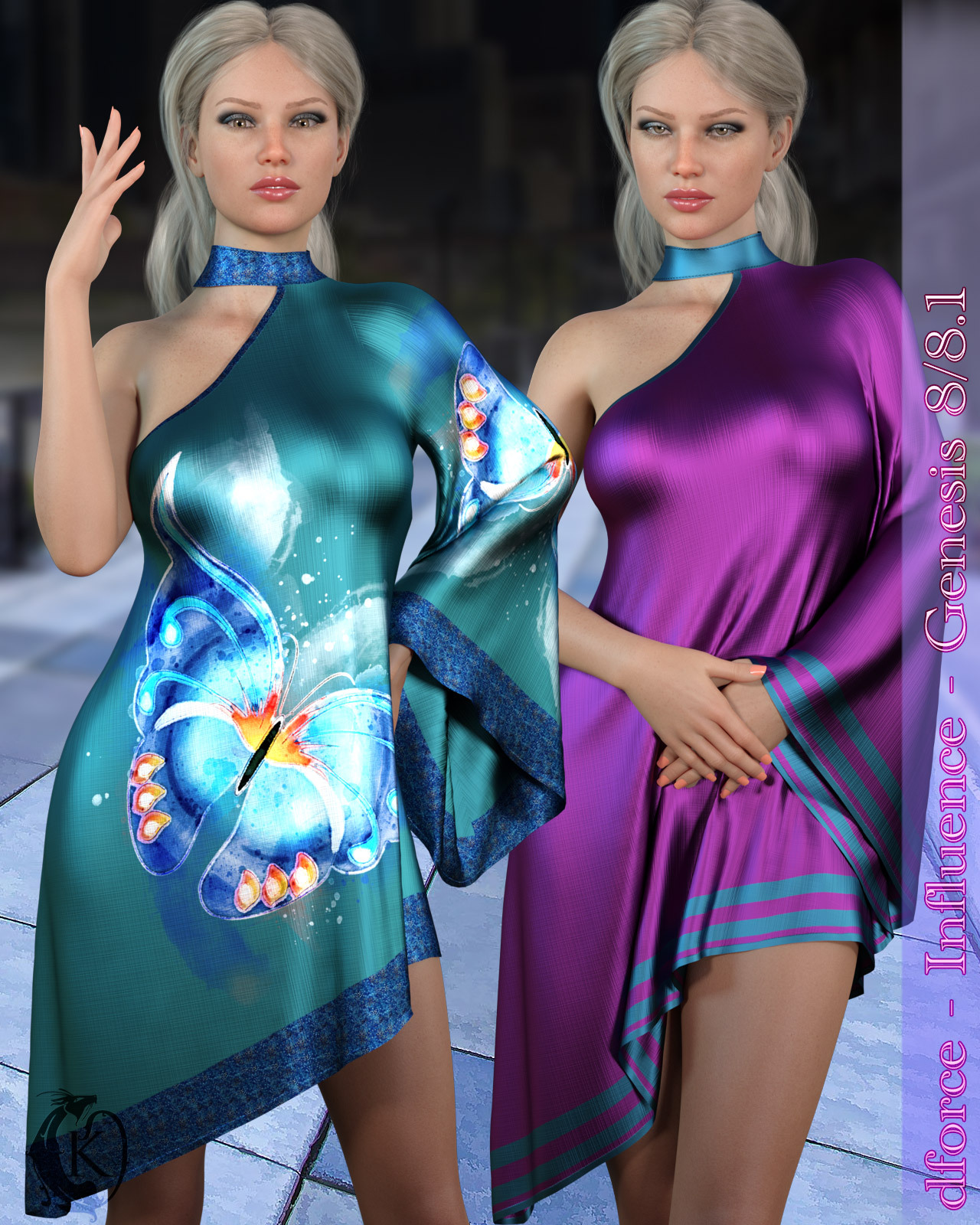 dforce - Influence - Genesis 8 by N/A