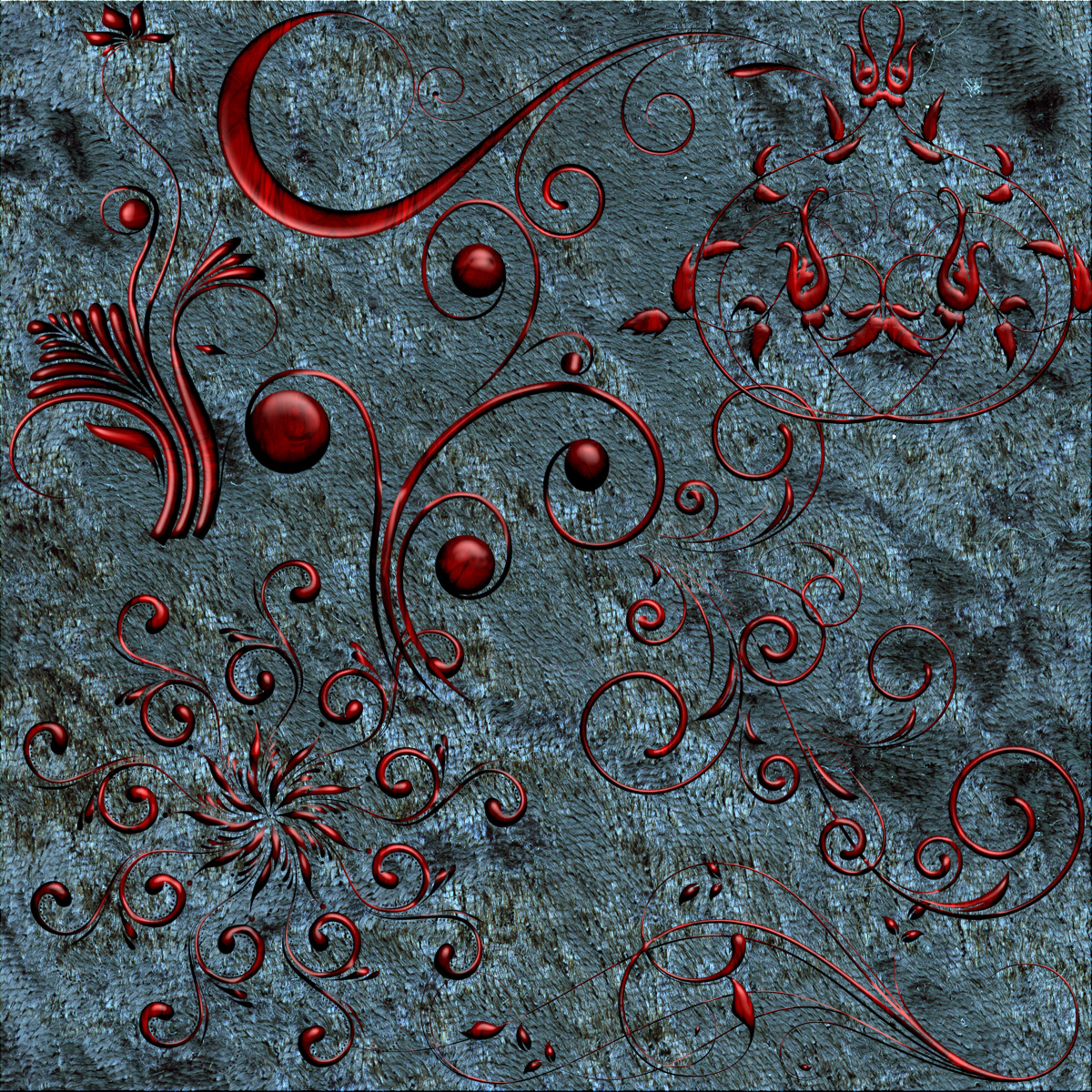 Harvest Moons Calligraphic Jewels by N/A