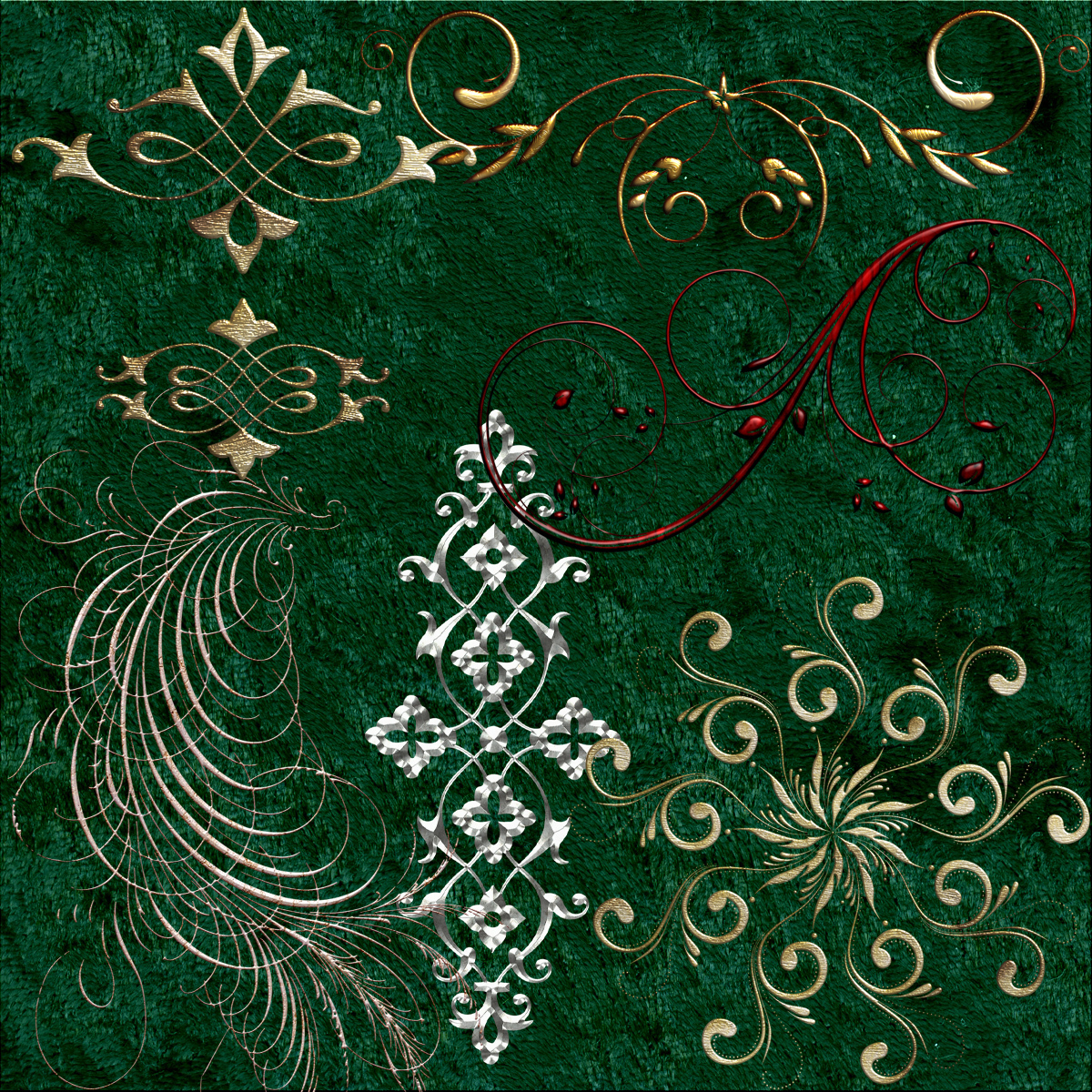 Harvest Moons Calligraphic Jewels by N/A
