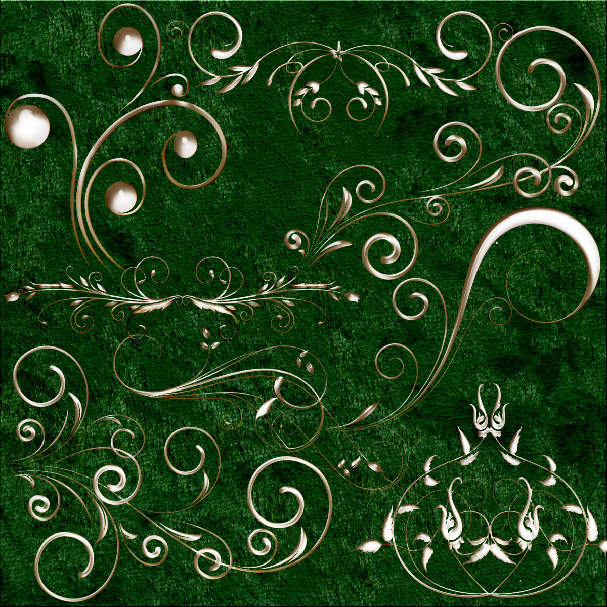 Harvest Moons Calligraphic Jewels by N/A