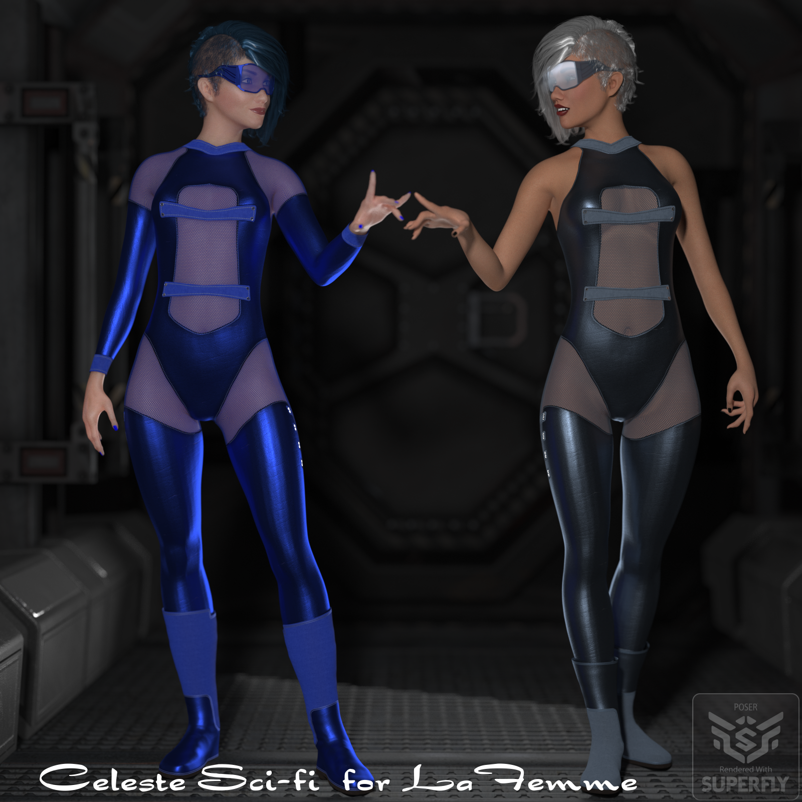 Celeste Sci-fi for La Femme by N/A