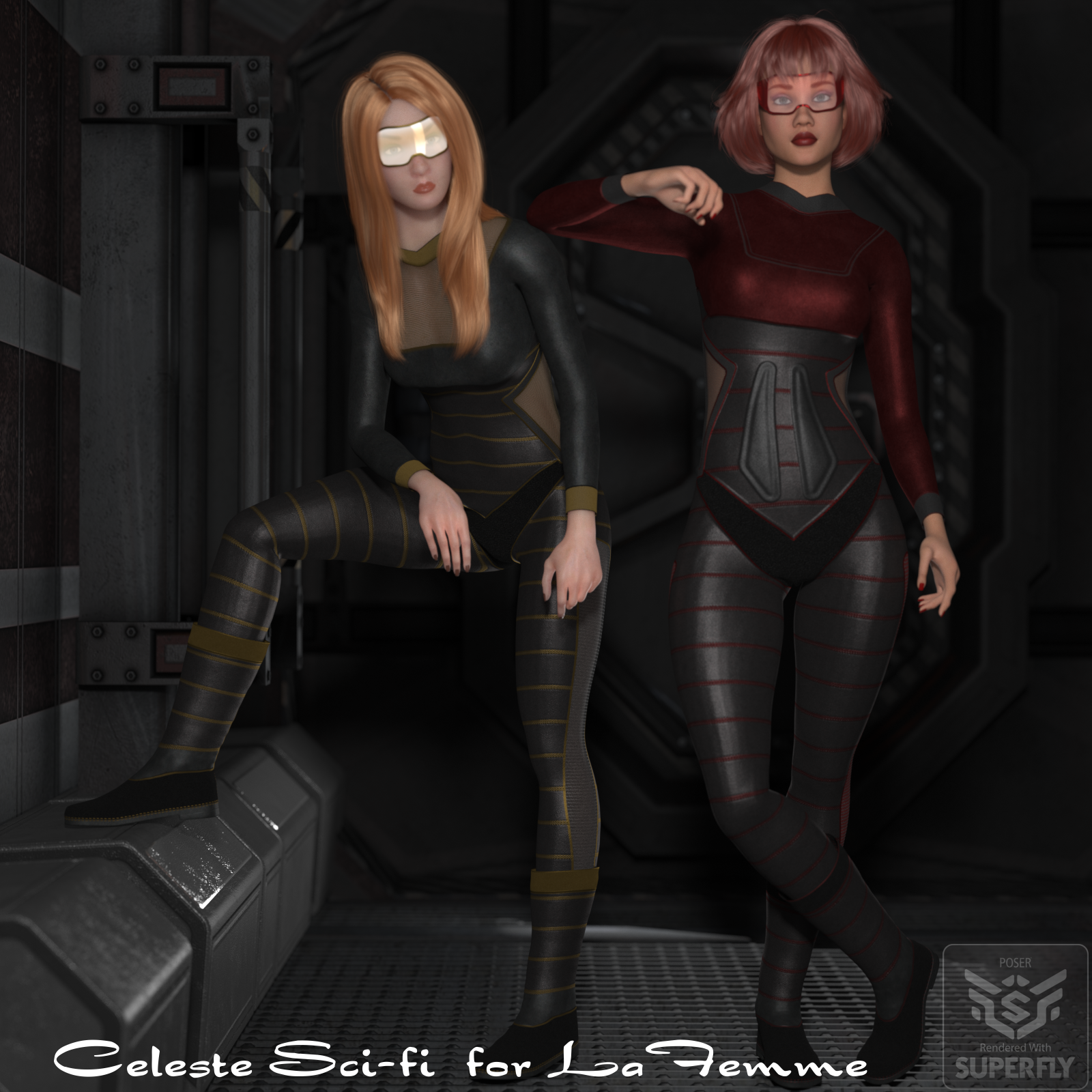 Celeste Sci-fi for La Femme by N/A