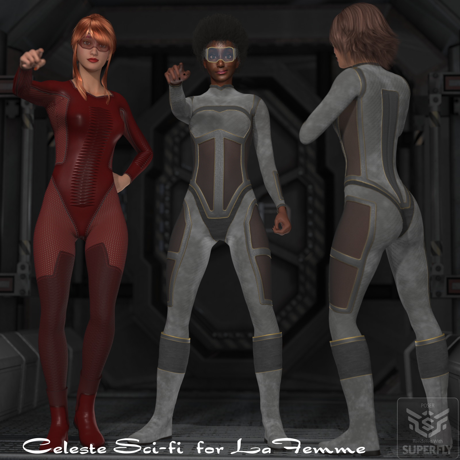 Celeste Sci-fi for La Femme by N/A