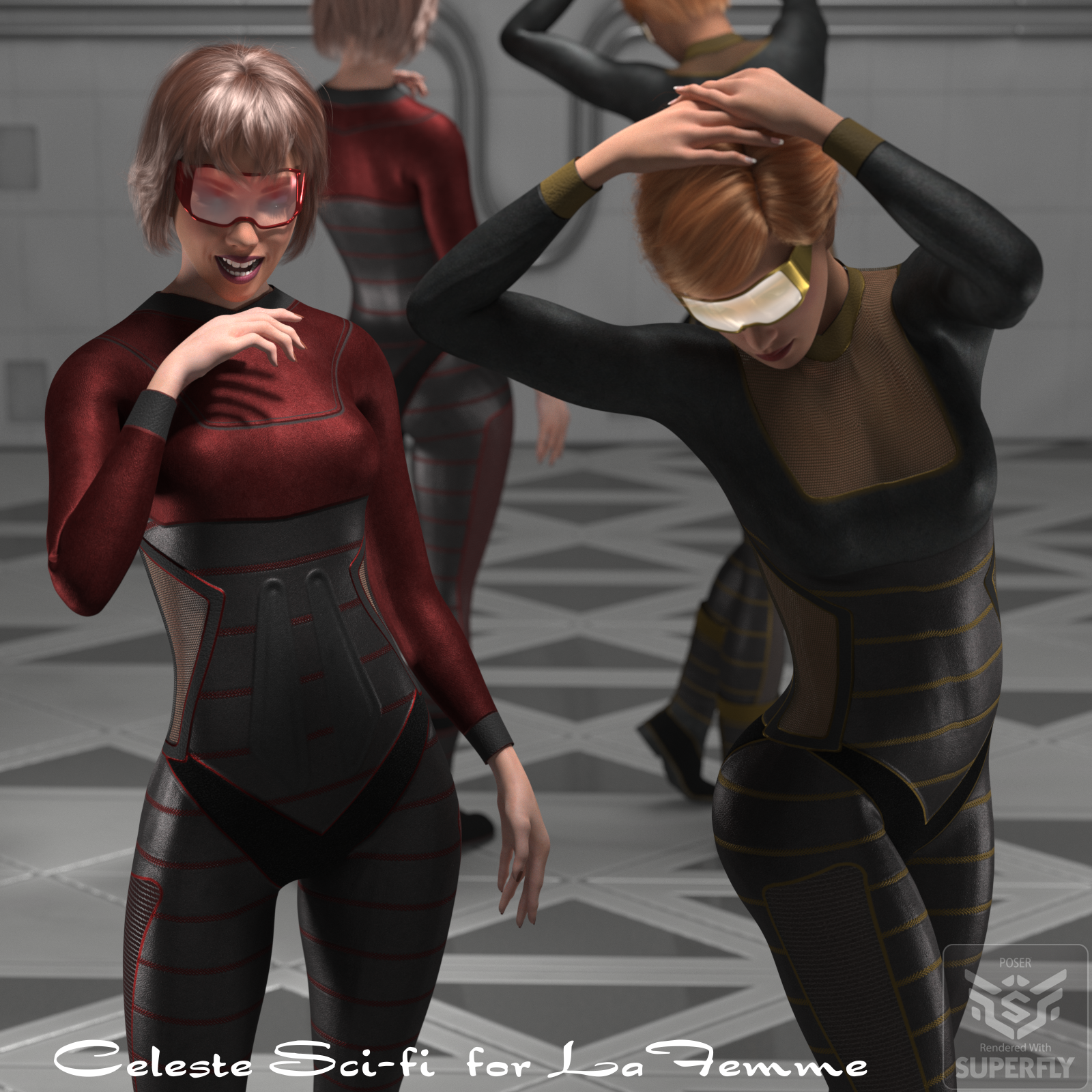 Celeste Sci-fi for La Femme by N/A