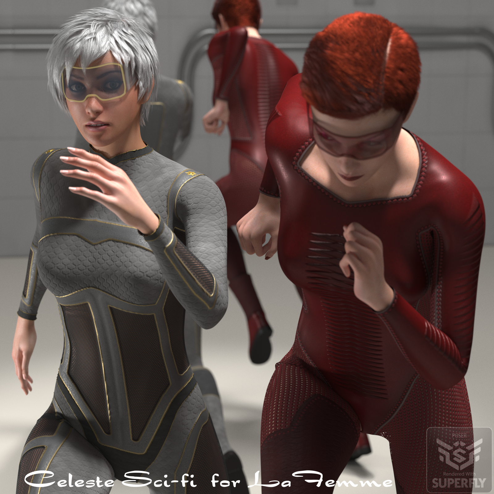 Celeste Sci-fi for La Femme by N/A