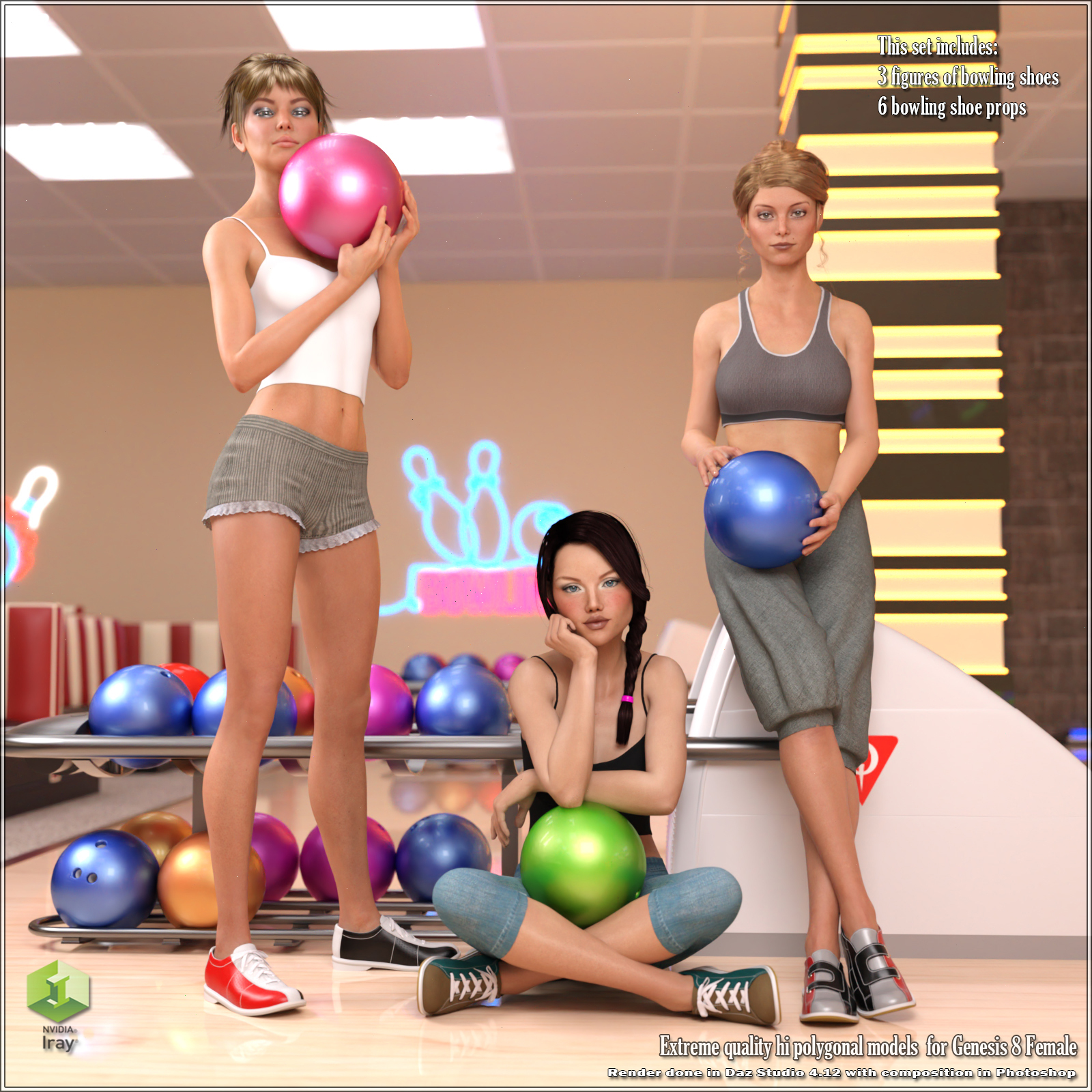 STZ Bowling Shoes by N/A
