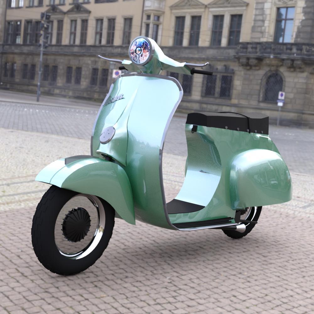 Vespa for DAZ Studio by N/A