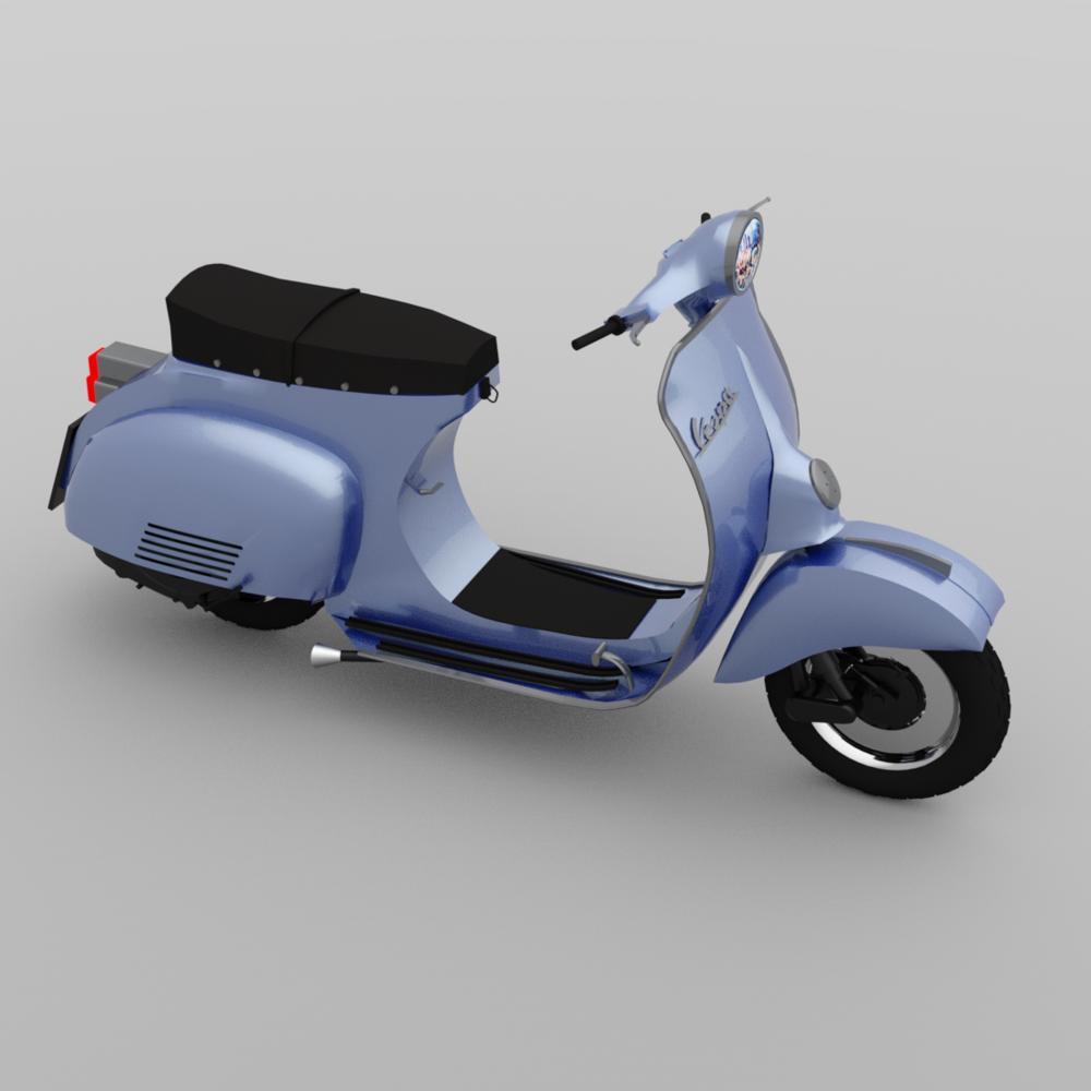 Vespa for DAZ Studio by N/A