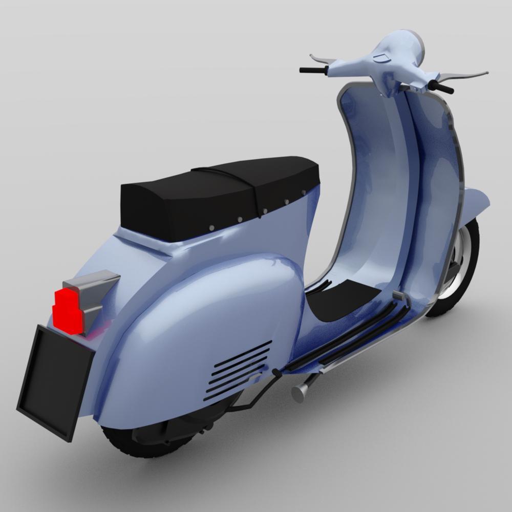 Vespa for DAZ Studio by N/A
