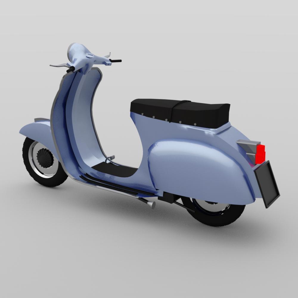 Vespa for DAZ Studio by N/A
