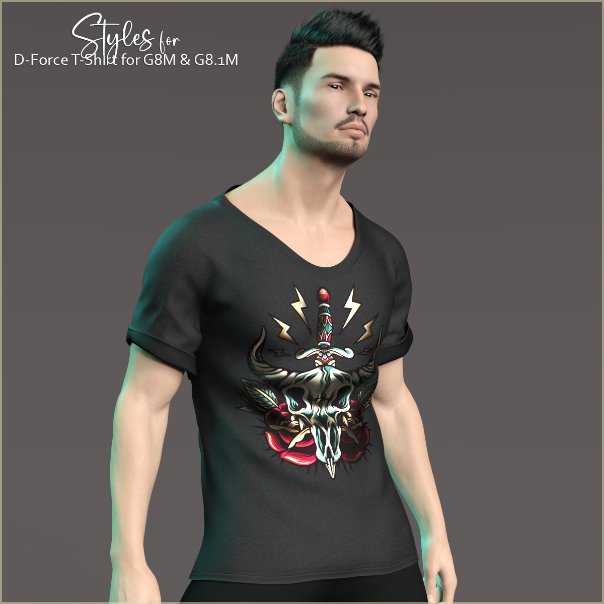 Styles for D-Force T-Shirt for G8M & G8.1M by N/A