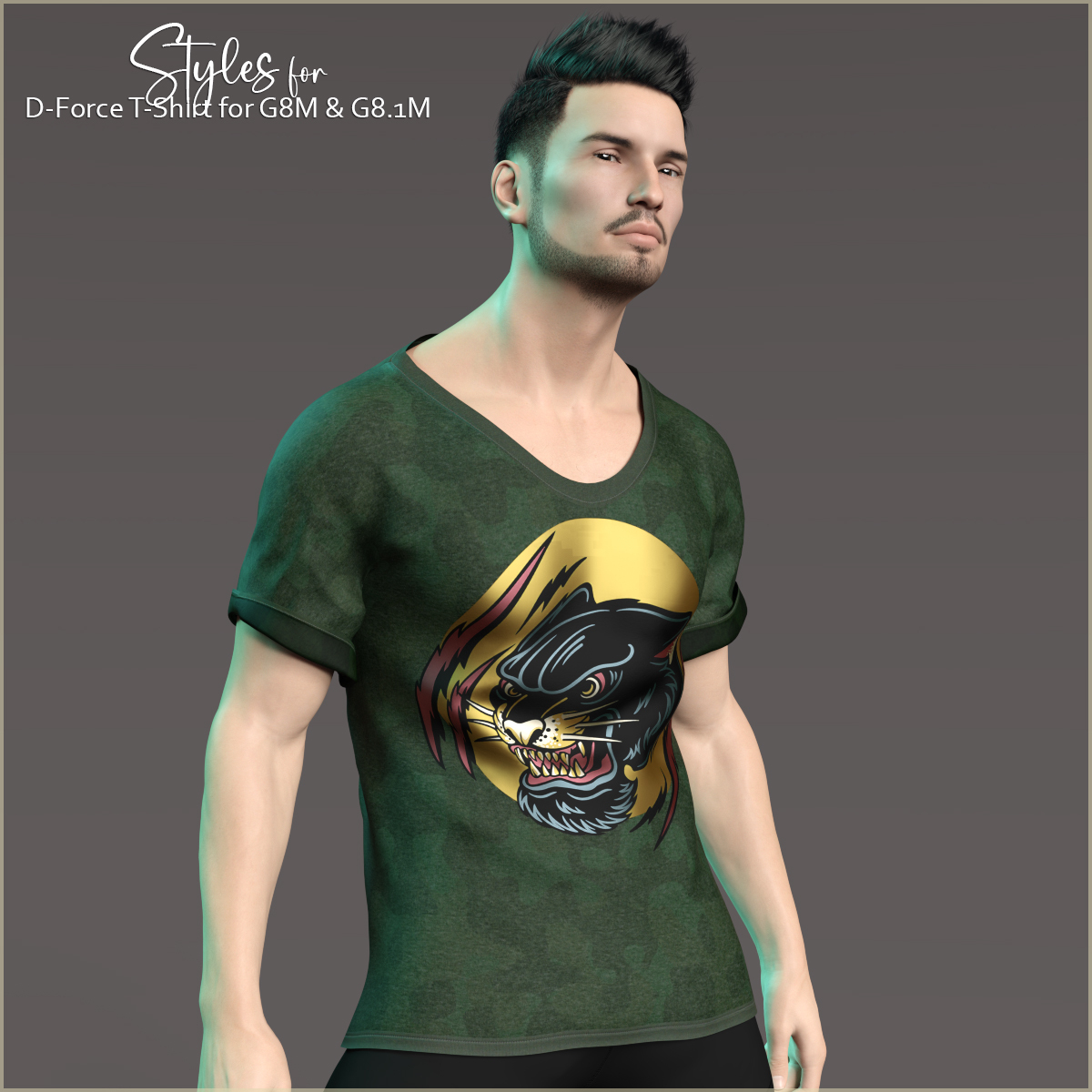 Styles for D-Force T-Shirt for G8M & G8.1M by N/A