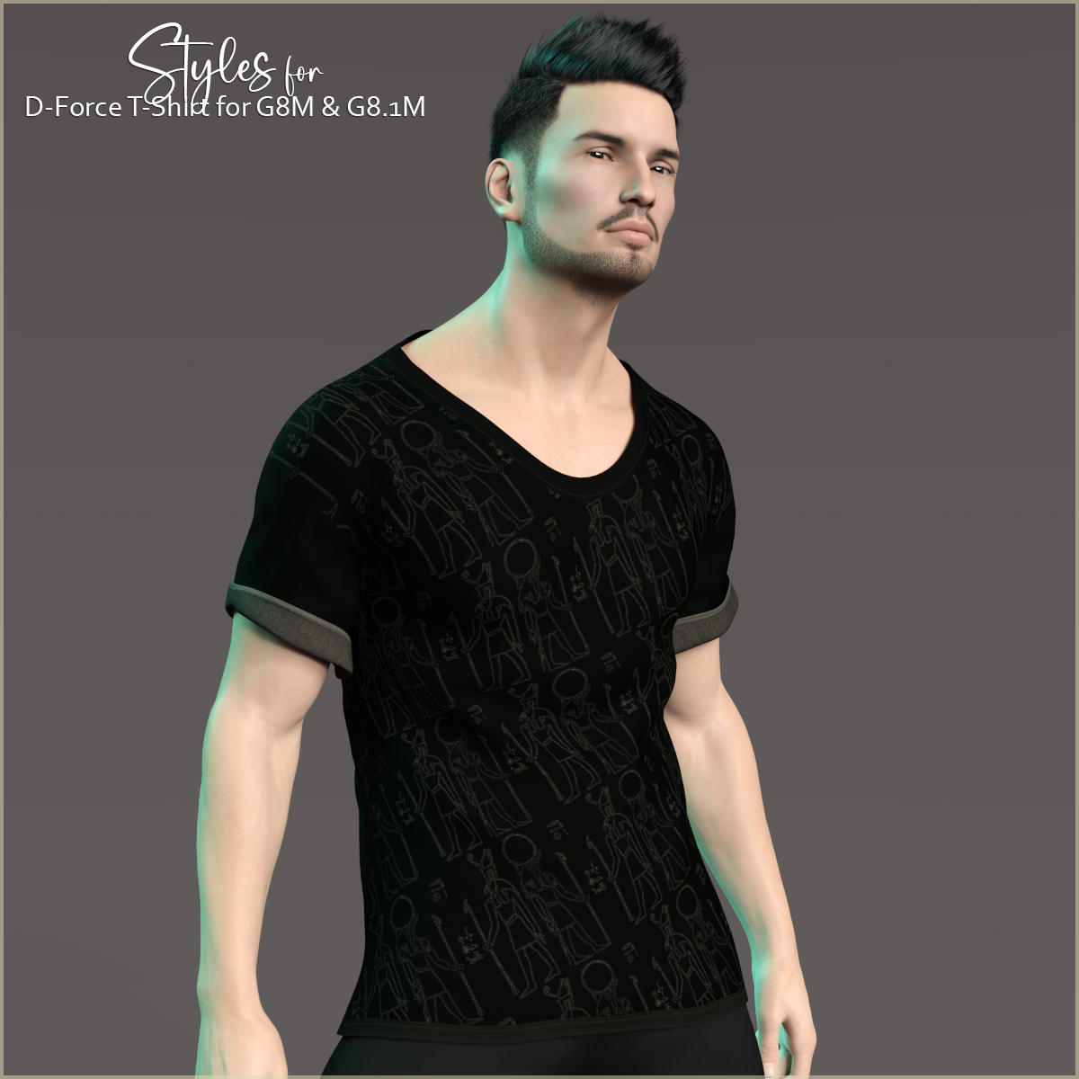 Styles for D-Force T-Shirt for G8M & G8.1M by N/A