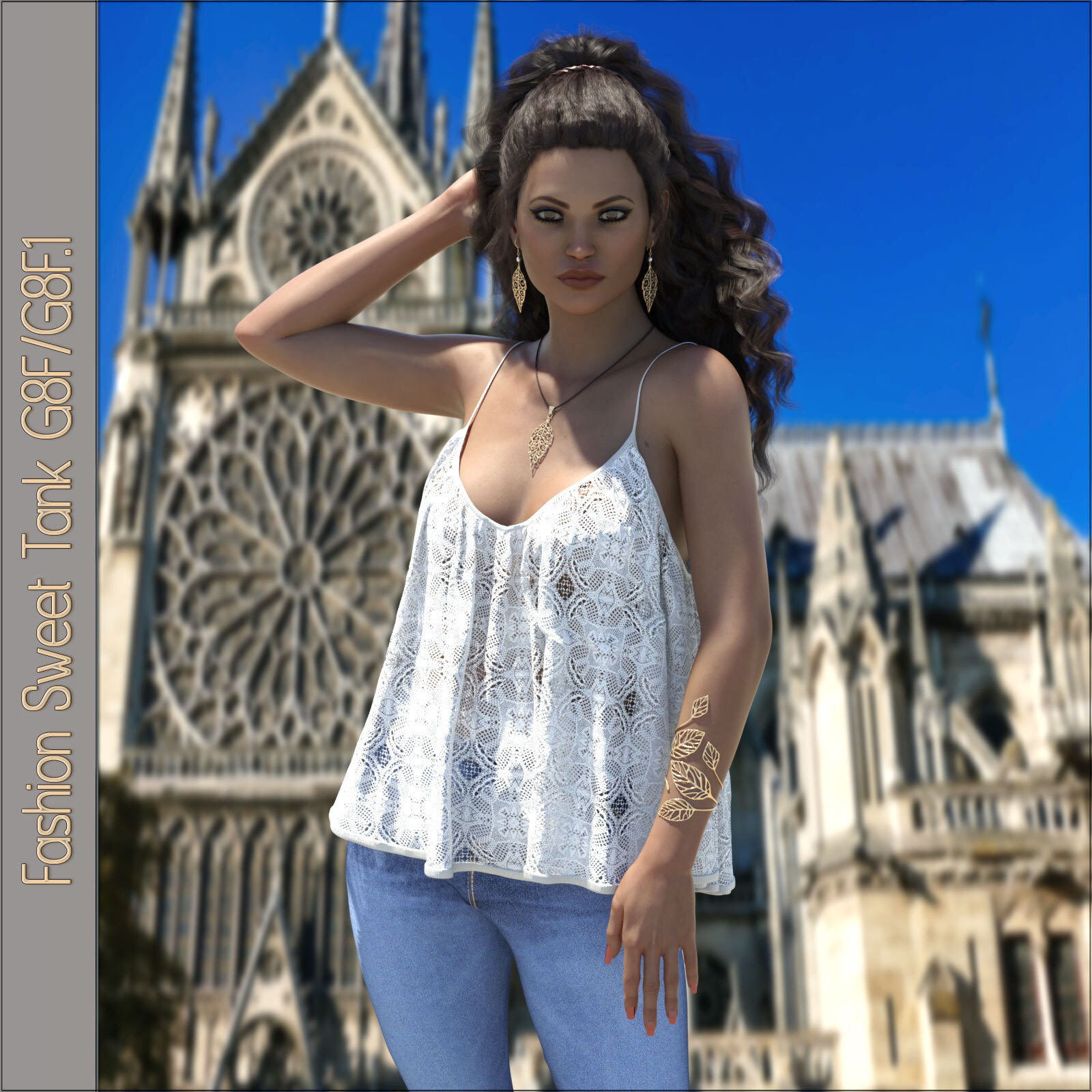 Fashion Sweet Tank by N/A