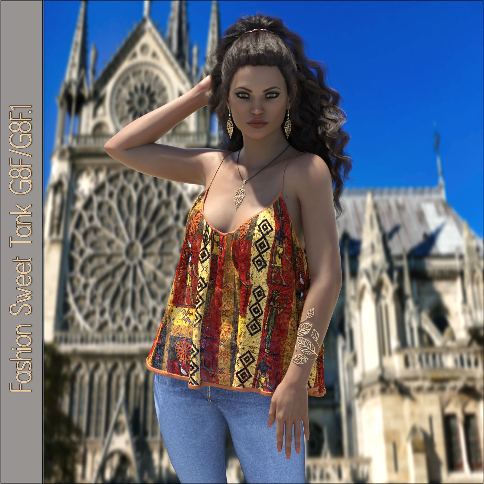 Fashion Sweet Tank by N/A