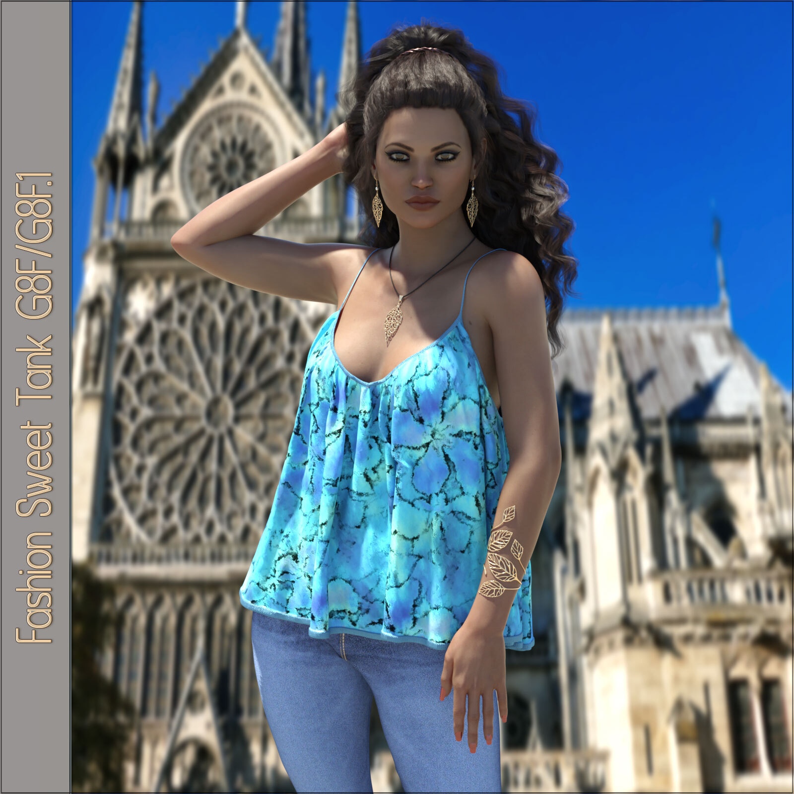 Fashion Sweet Tank by N/A