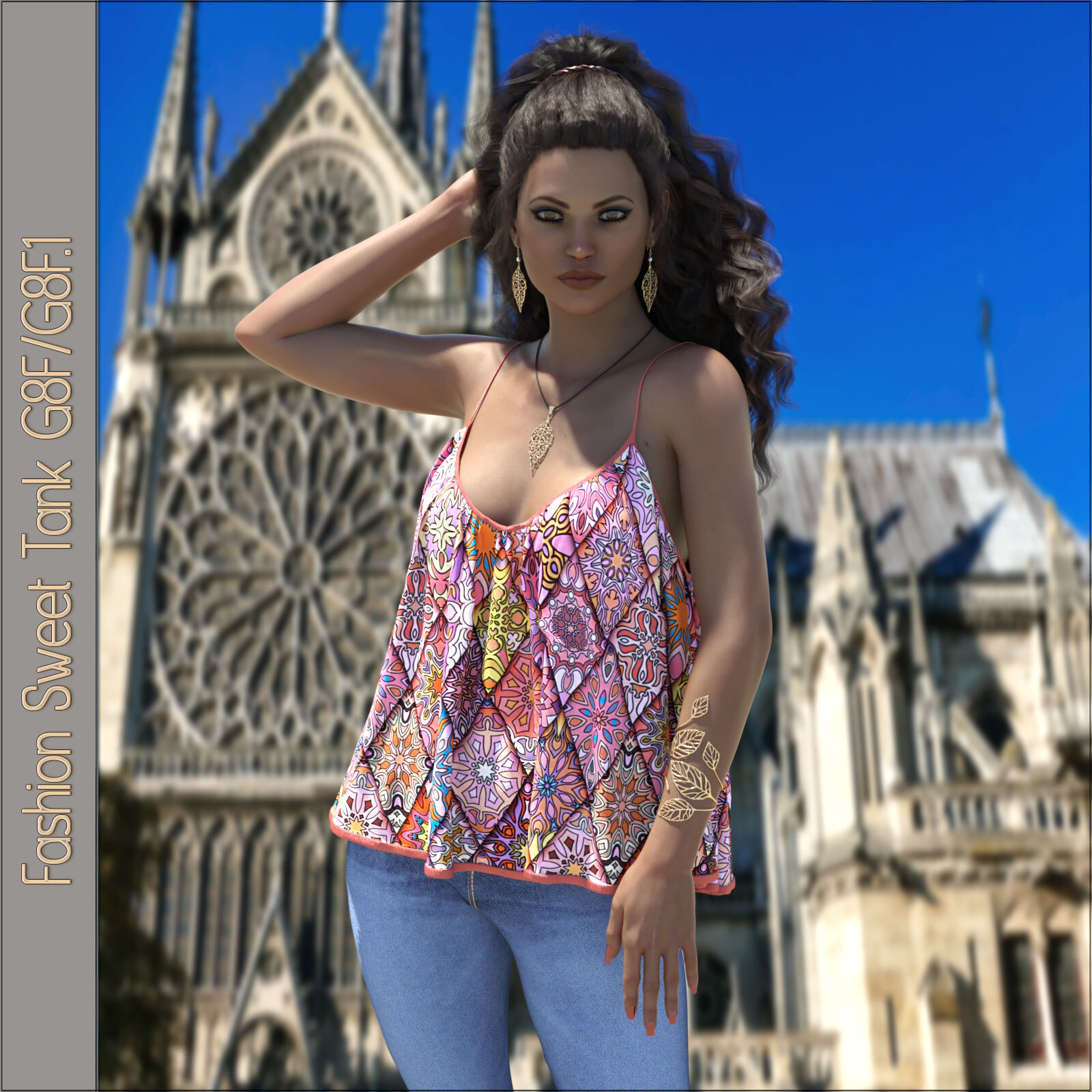 Fashion Sweet Tank by N/A