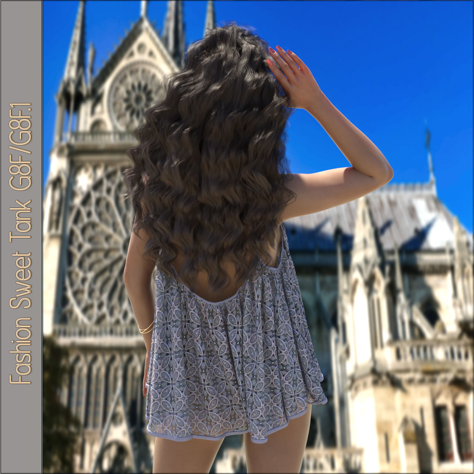Fashion Sweet Tank by N/A