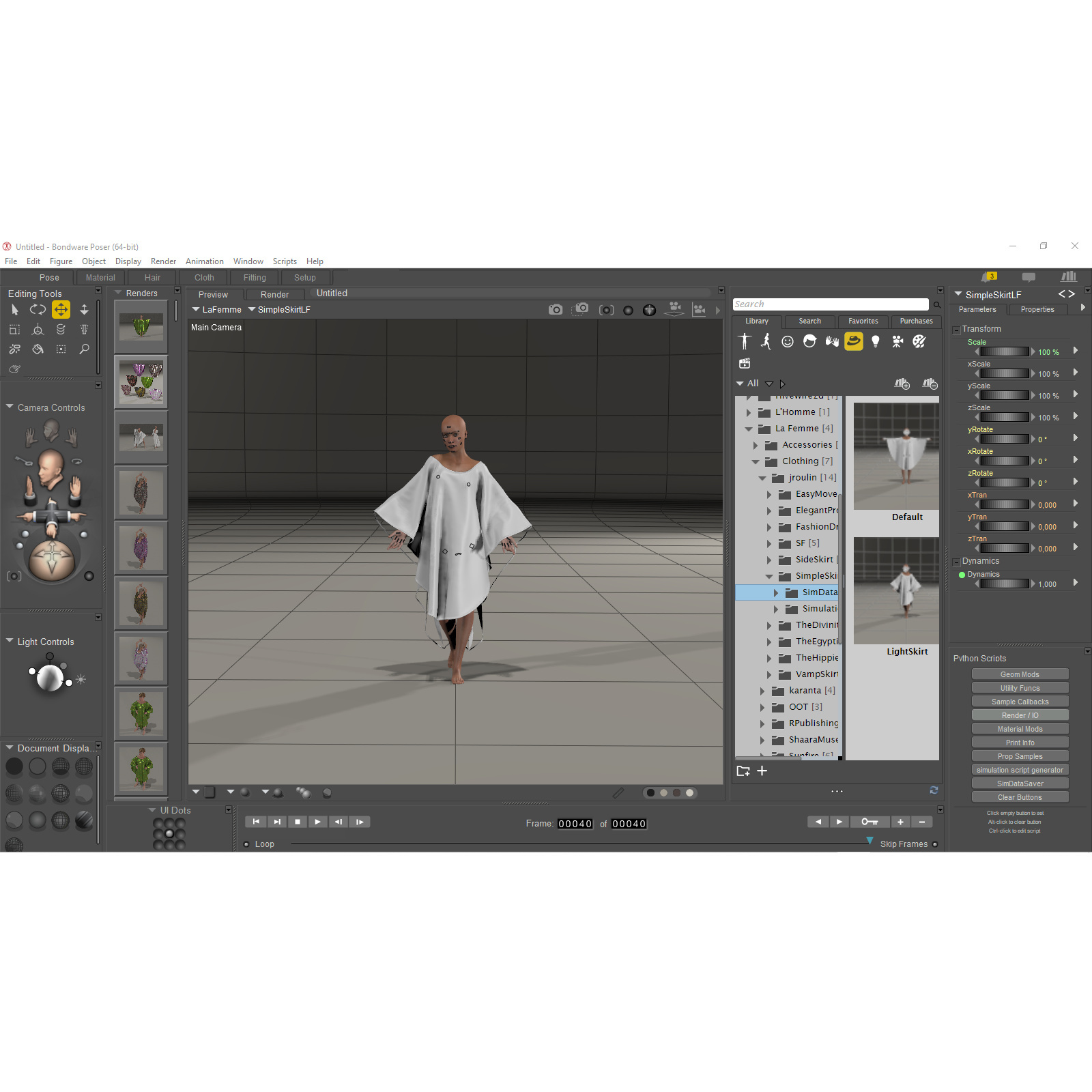 SimDataSaver for Poser 12 by N/A
