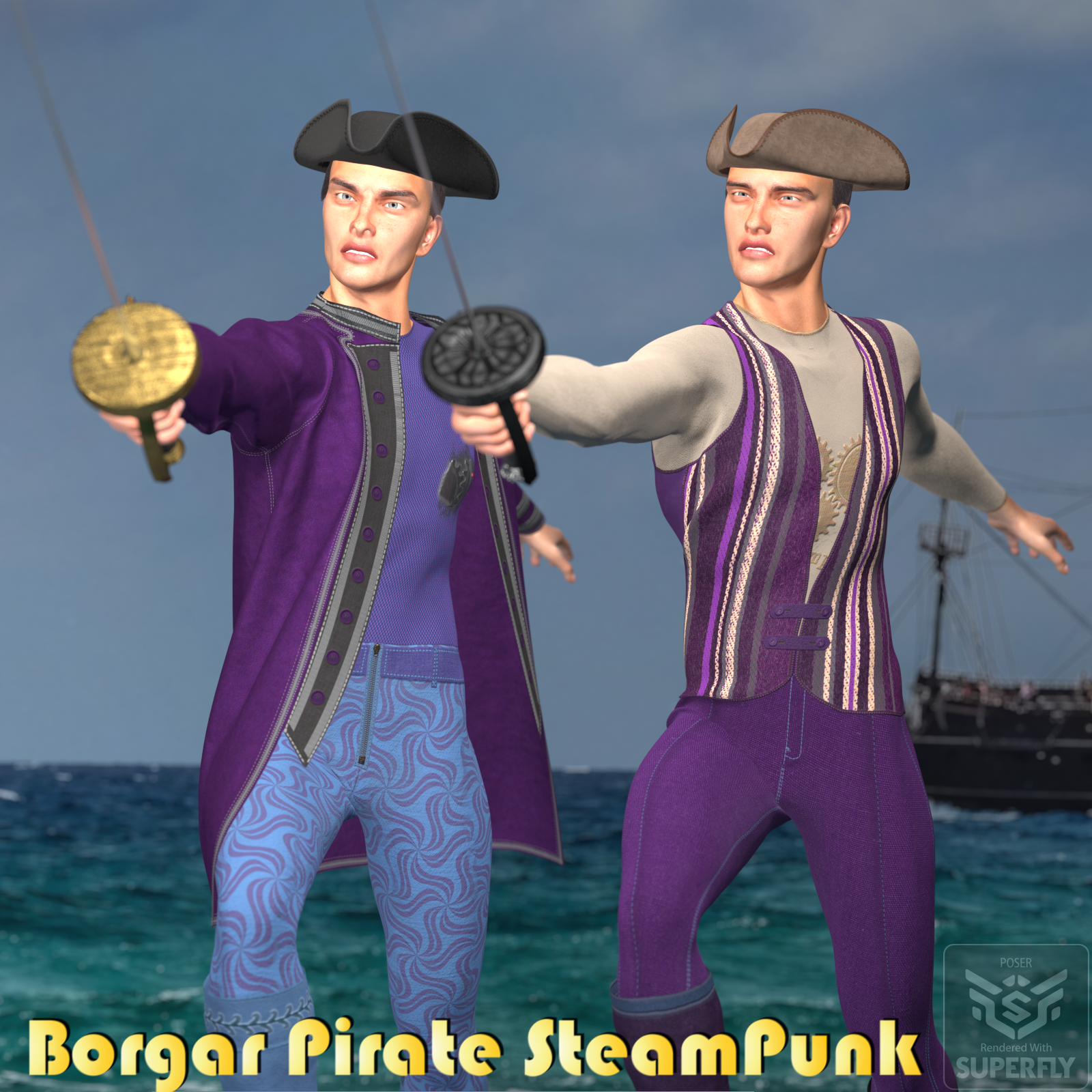 Borgar Piratepunk for L'Homme by N/A