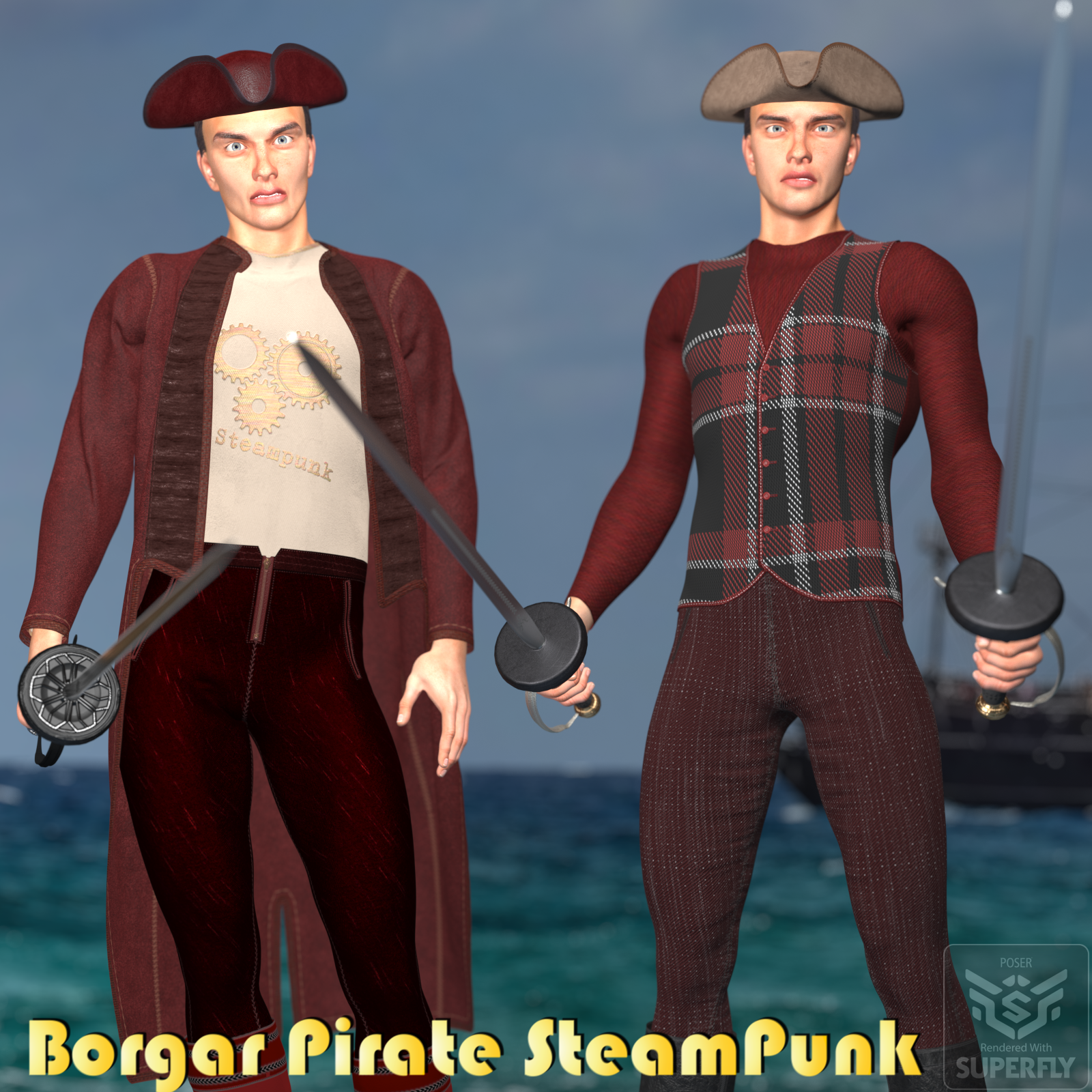 Borgar Piratepunk for L'Homme by N/A