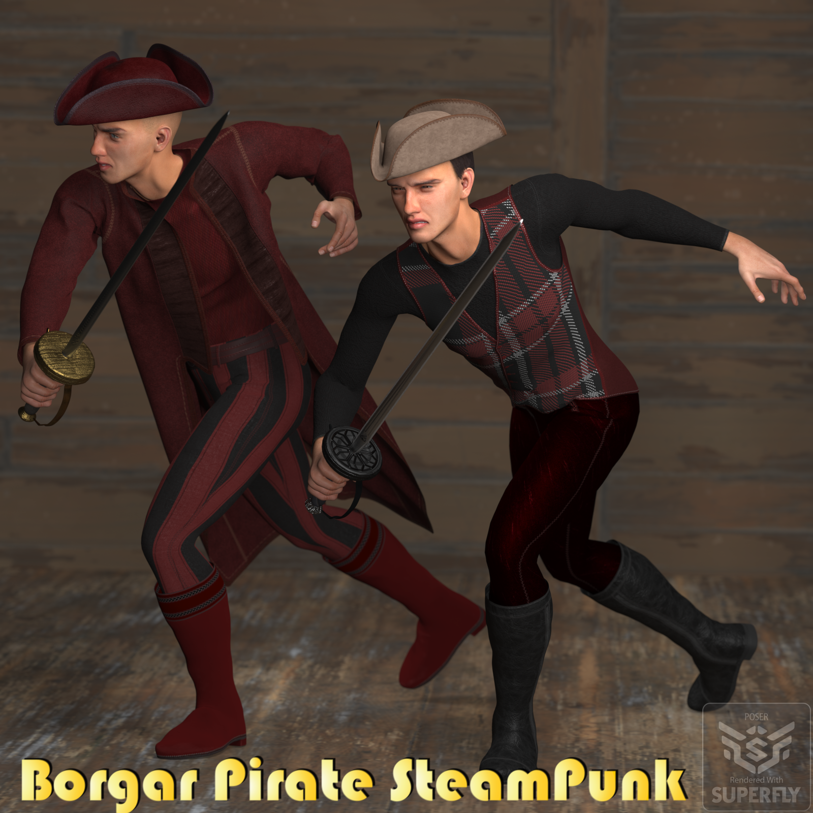 Borgar Piratepunk for L'Homme by N/A