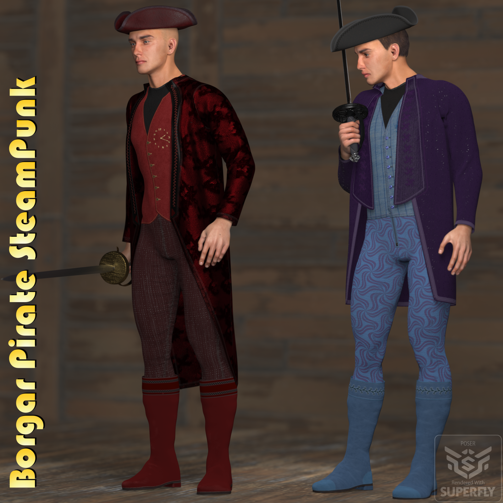 Borgar Piratepunk for L'Homme by N/A