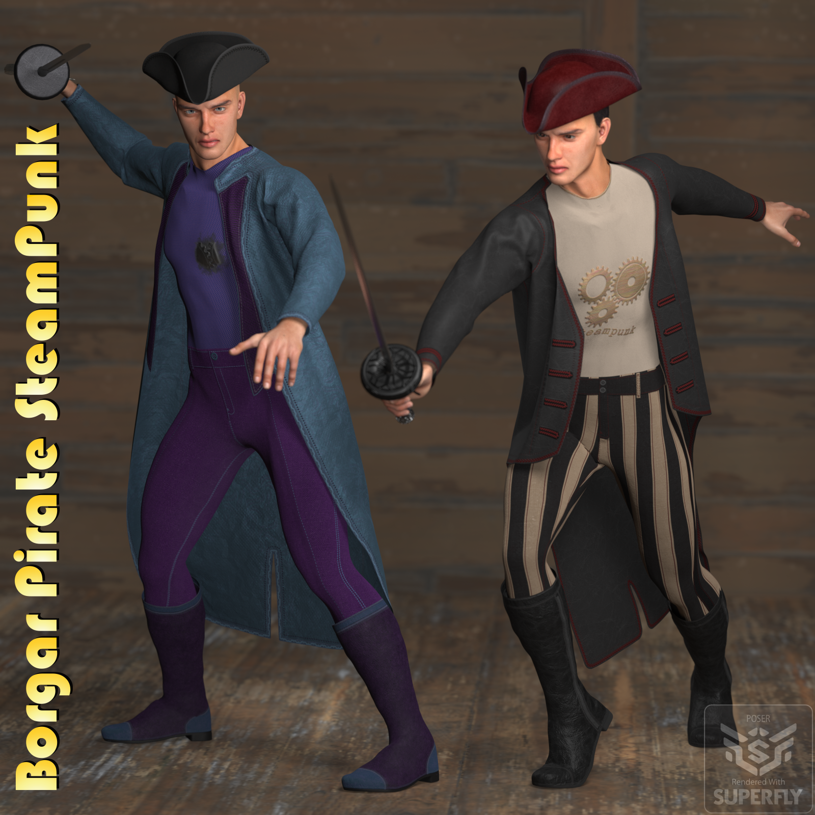 Borgar Piratepunk for L'Homme by N/A