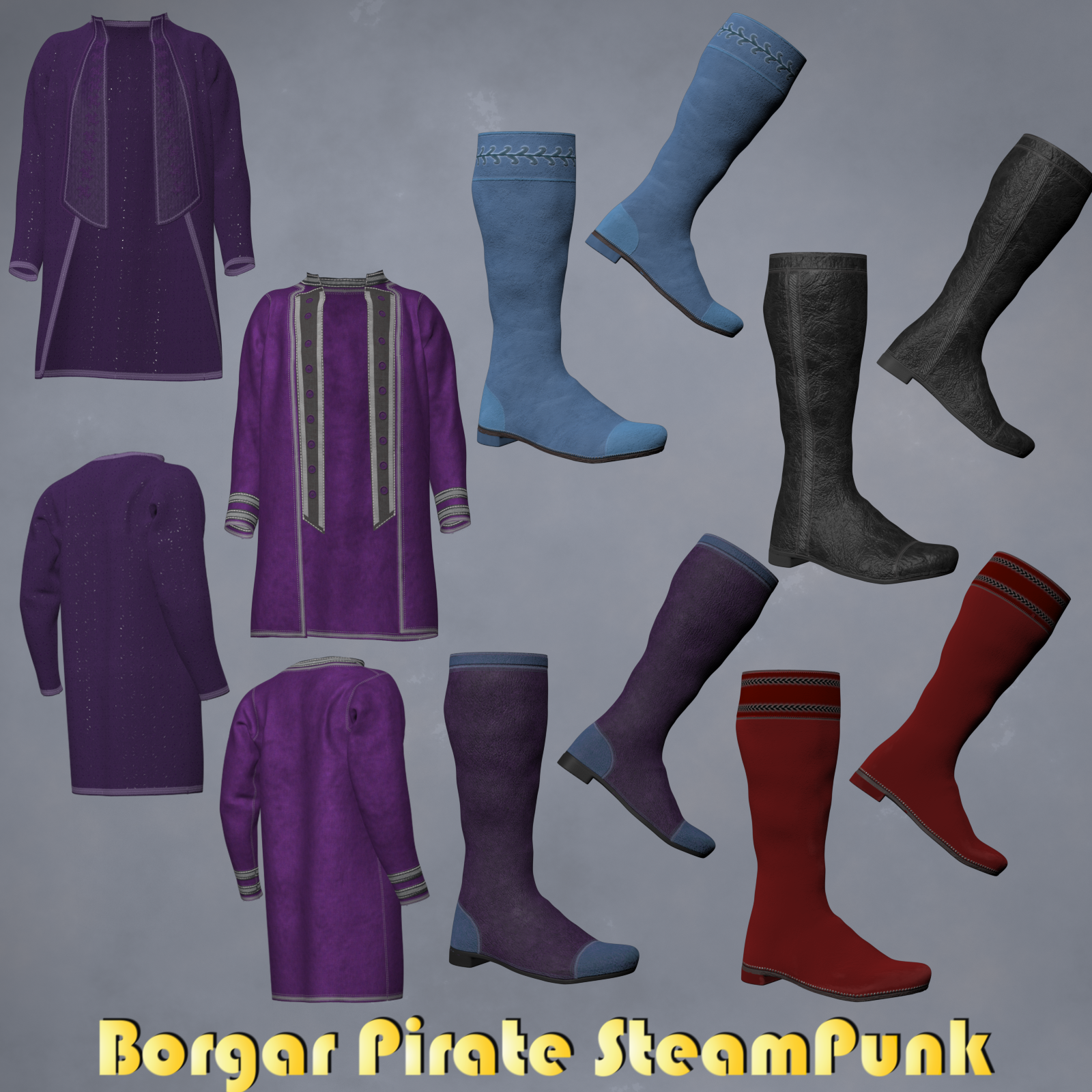 Borgar Piratepunk for L'Homme by N/A