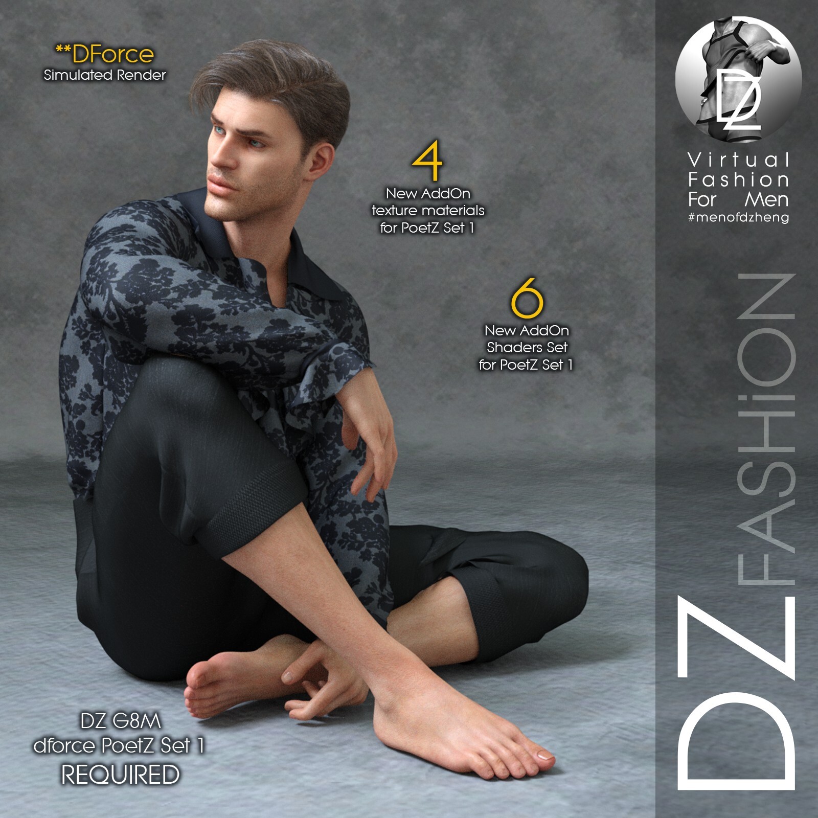 DZ G8M dForce PoetZ Set 1 - AddOn by N/A