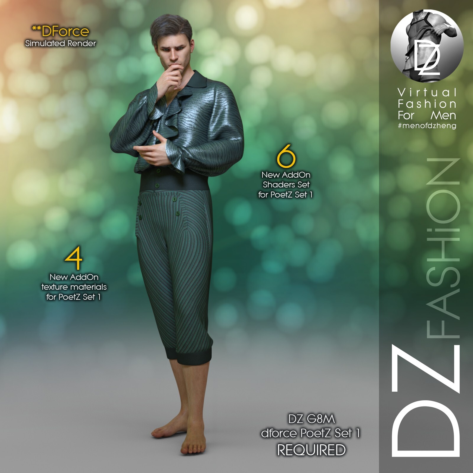 DZ G8M dForce PoetZ Set 1 - AddOn by N/A