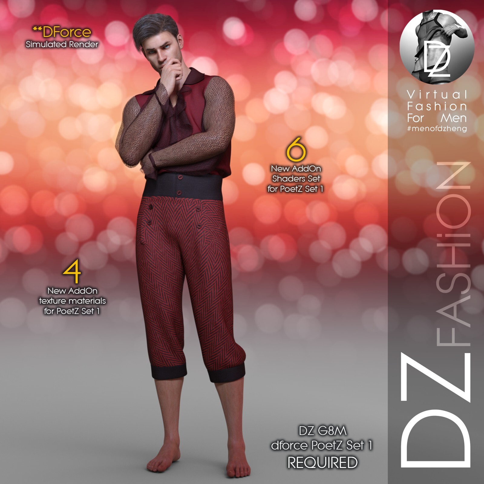 DZ G8M dForce PoetZ Set 1 - AddOn by N/A