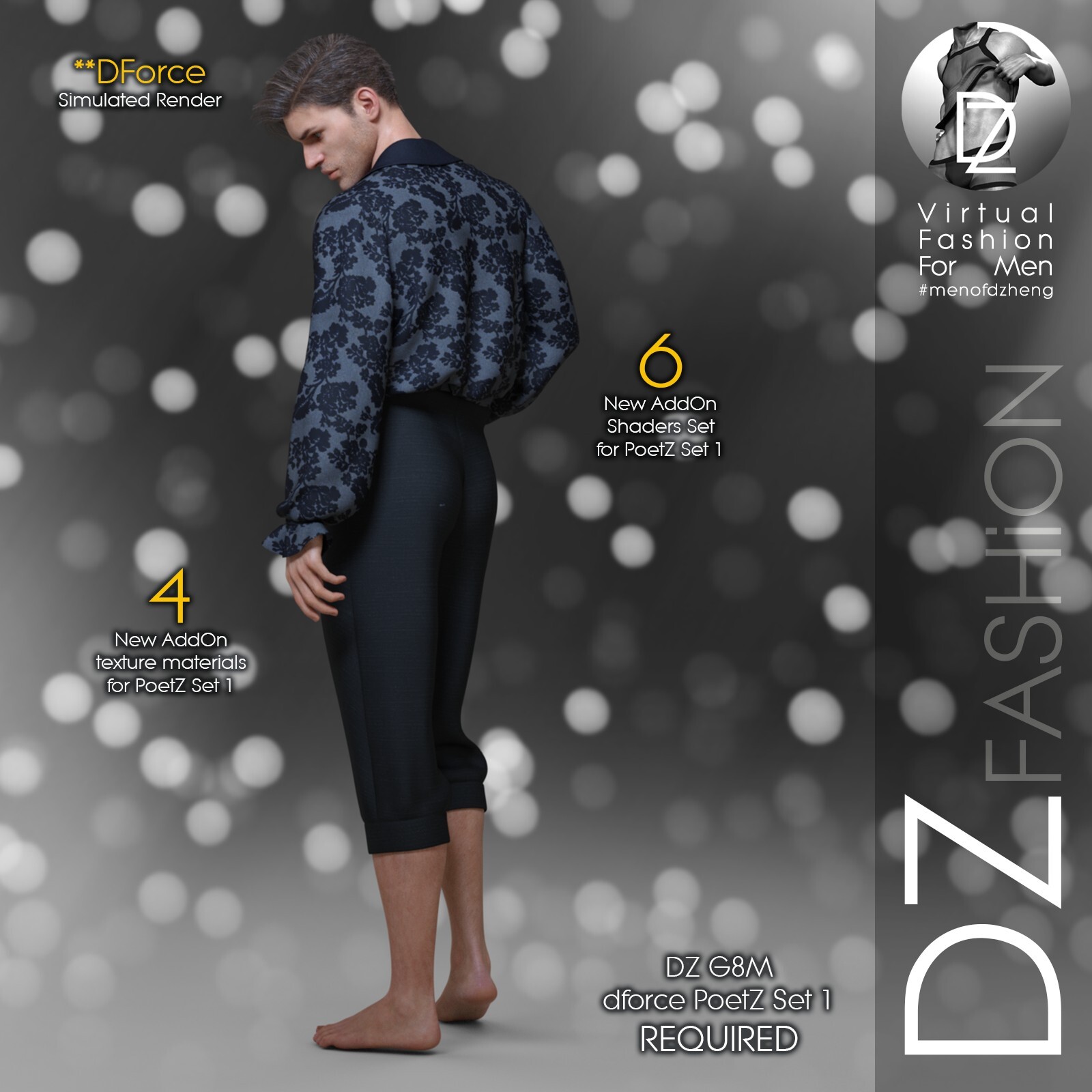 DZ G8M dForce PoetZ Set 1 - AddOn by N/A