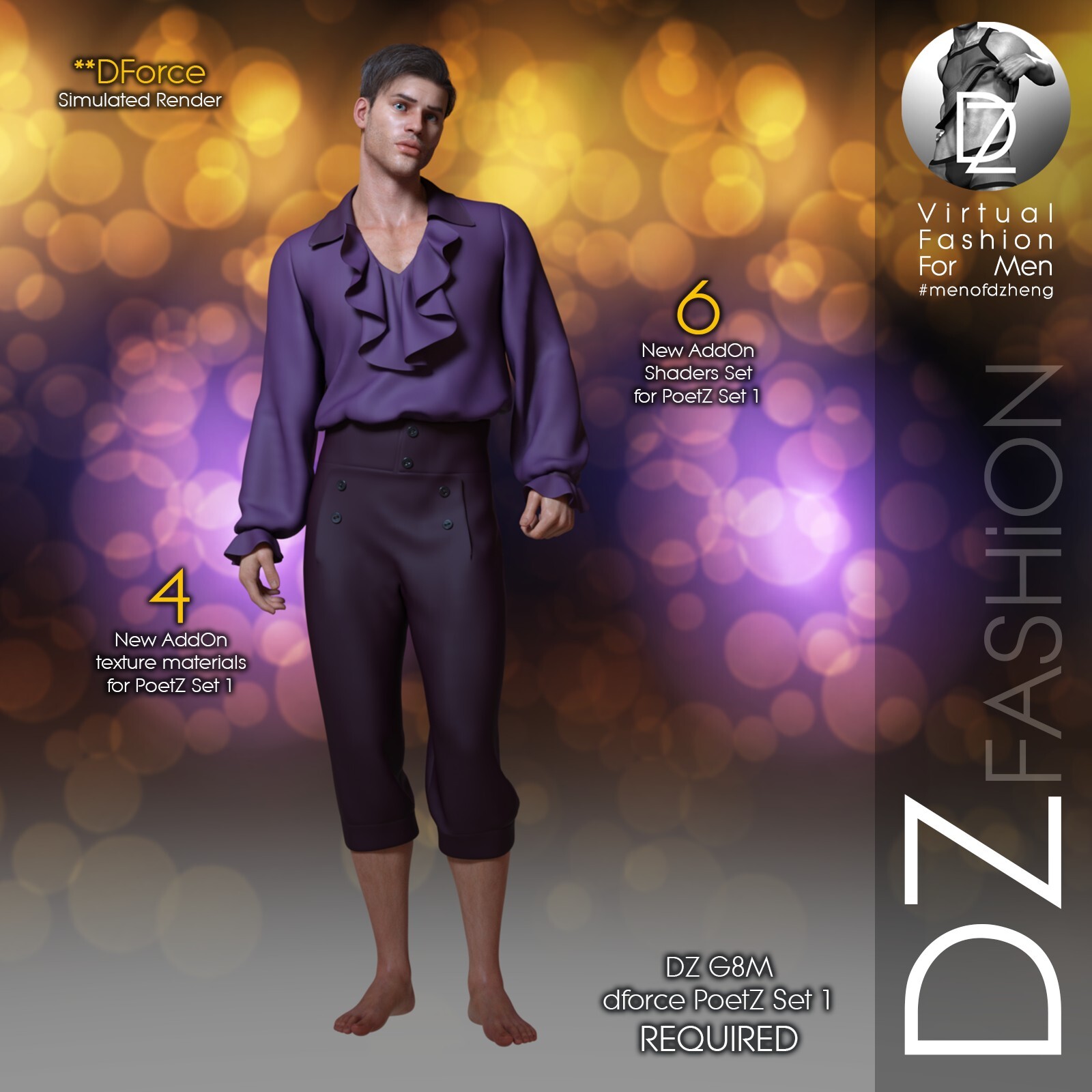 DZ G8M dForce PoetZ Set 1 - AddOn by N/A