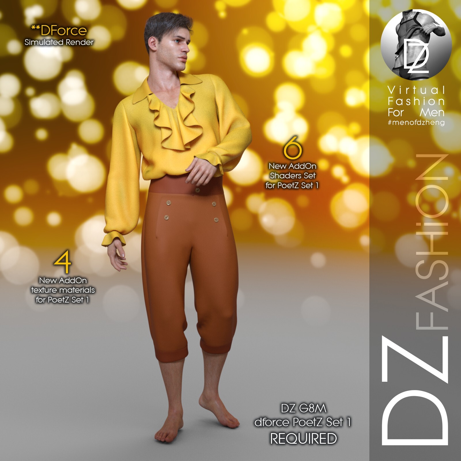 DZ G8M dForce PoetZ Set 1 - AddOn by N/A