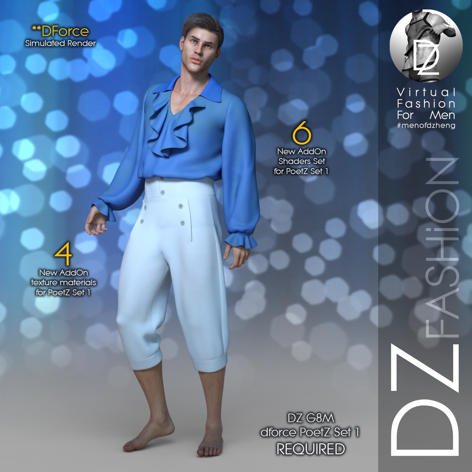 DZ G8M dForce PoetZ Set 1 - AddOn by N/A