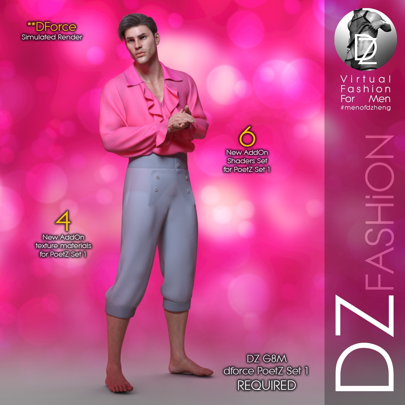 DZ G8M dForce PoetZ Set 1 - AddOn by N/A