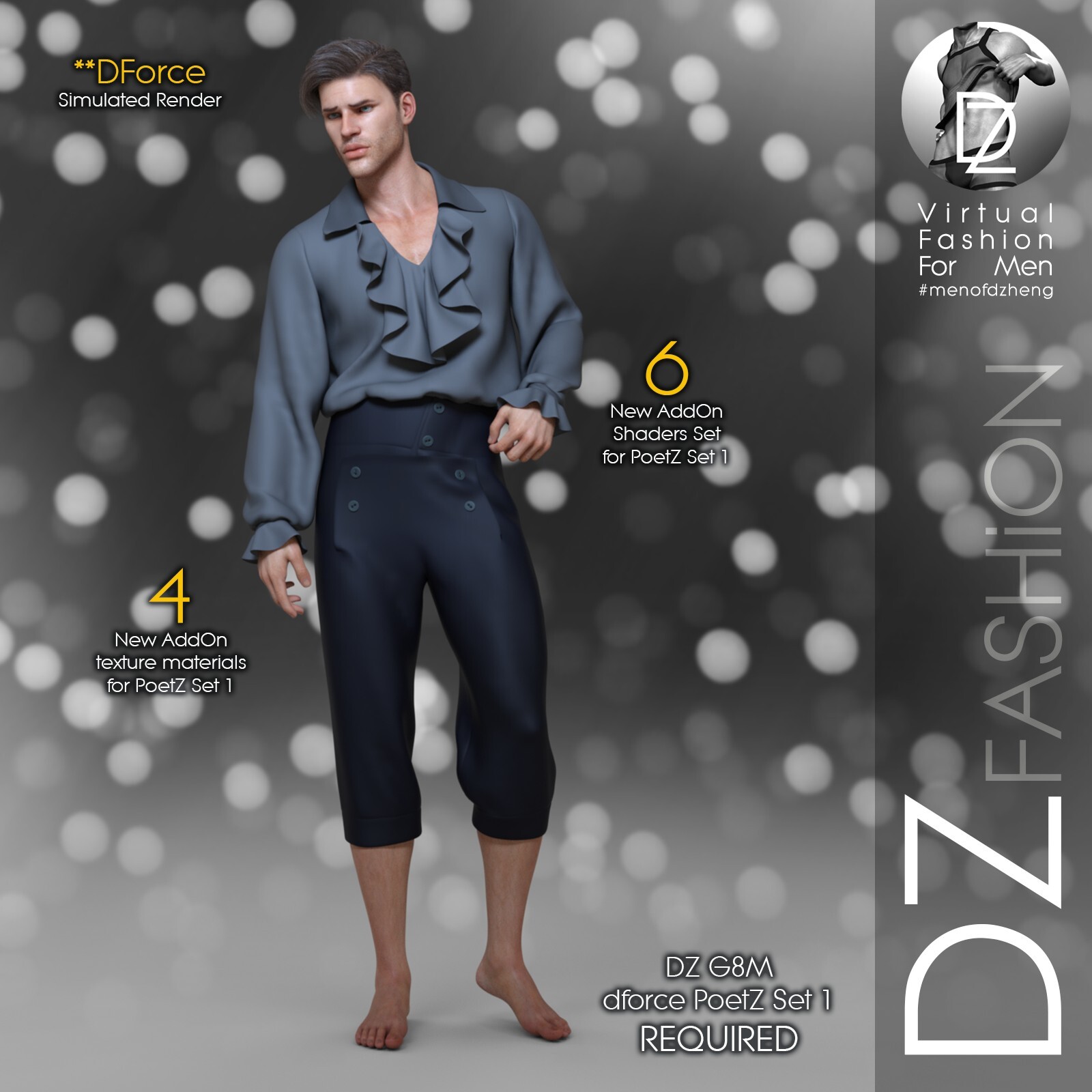 DZ G8M dForce PoetZ Set 1 - AddOn by N/A