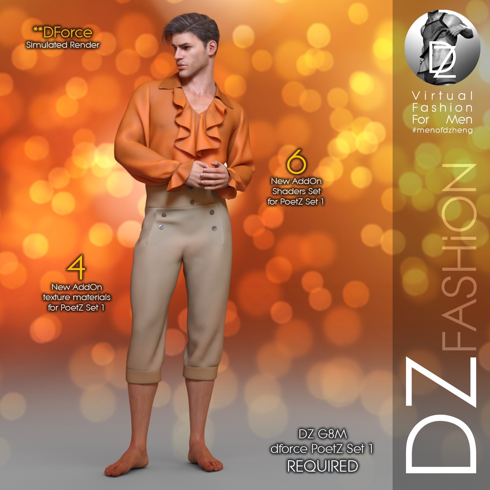 DZ G8M dForce PoetZ Set 1 - AddOn by N/A