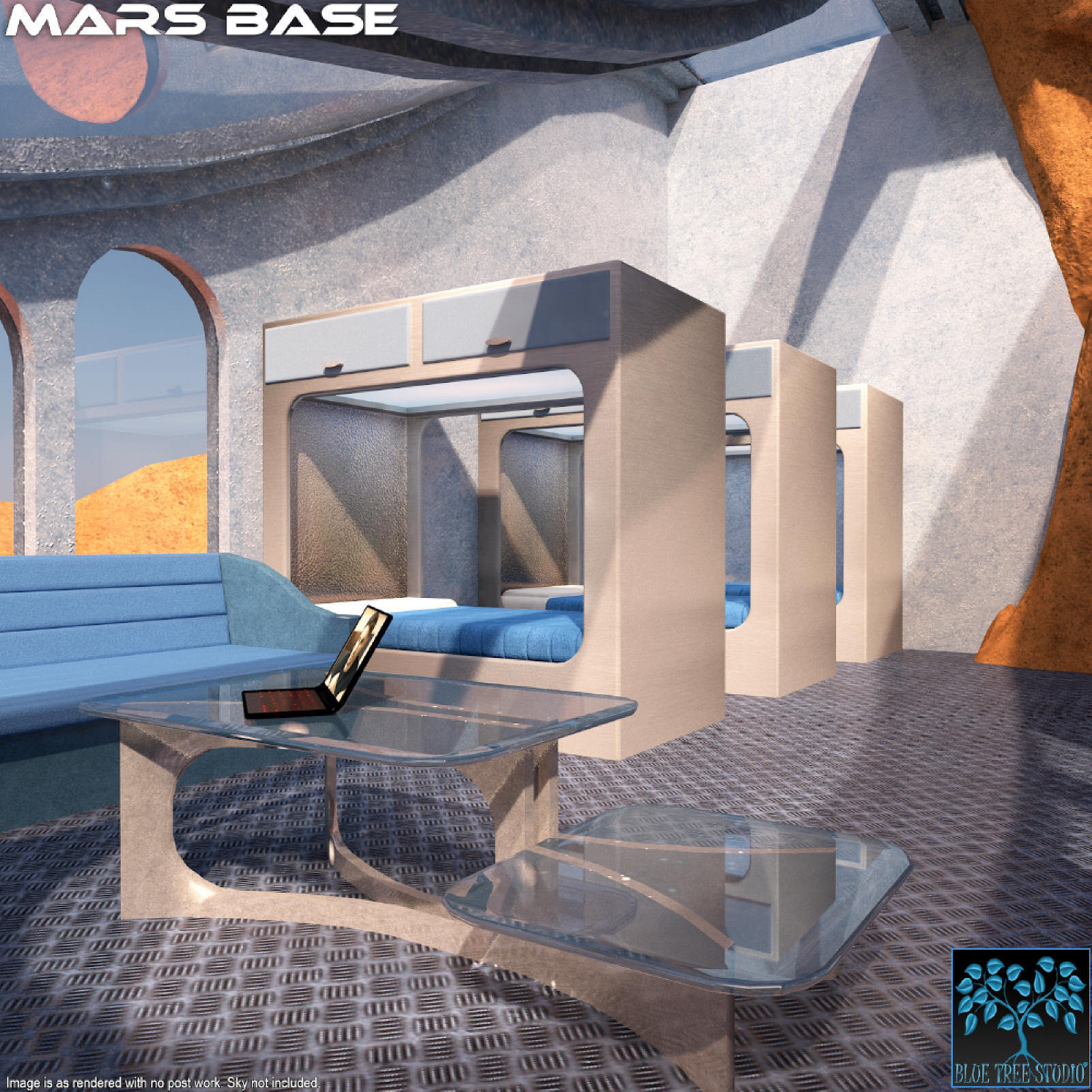 Mars Base for Poser by N/A