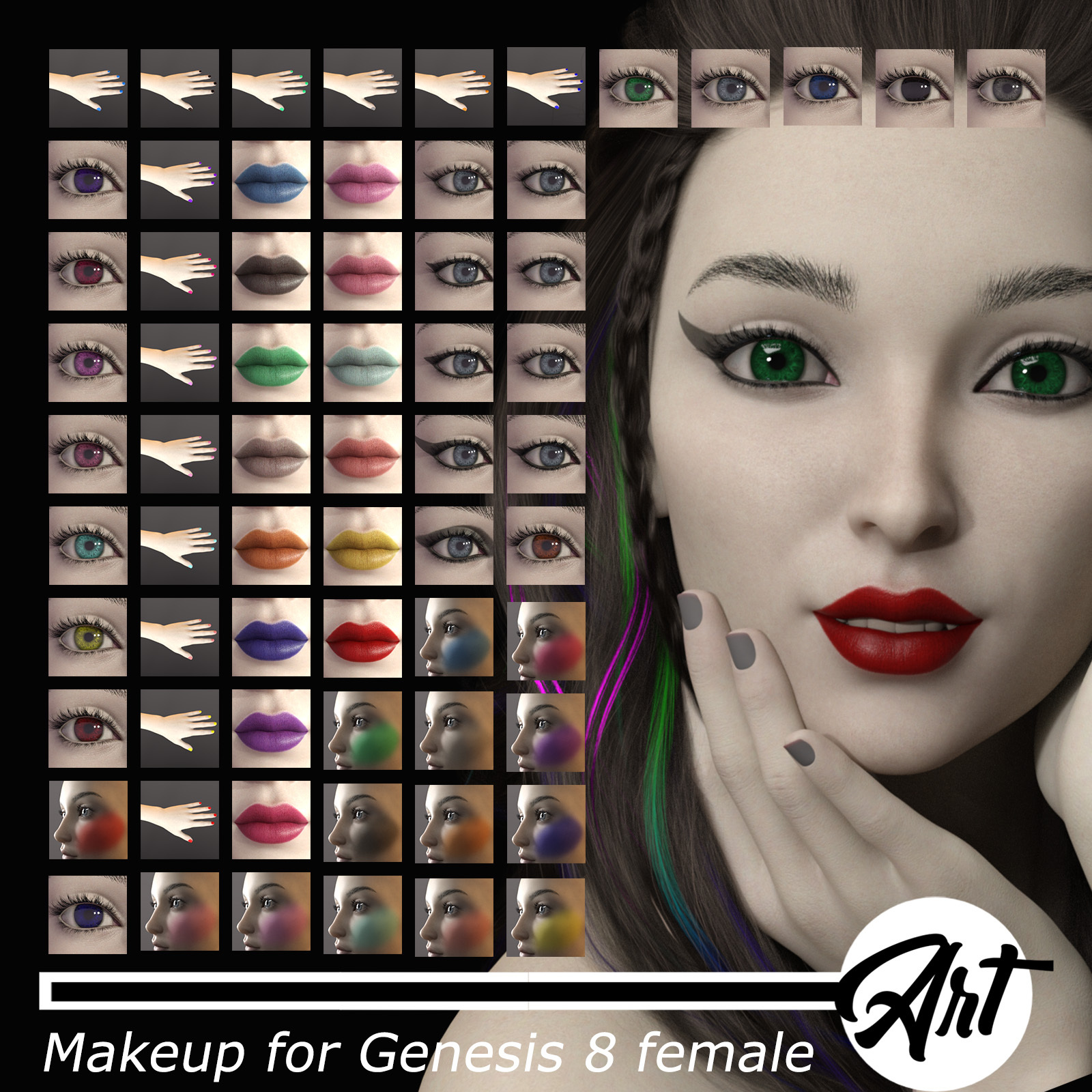 LIUJUN FOR GENESIS 8 FEMALE by N/A