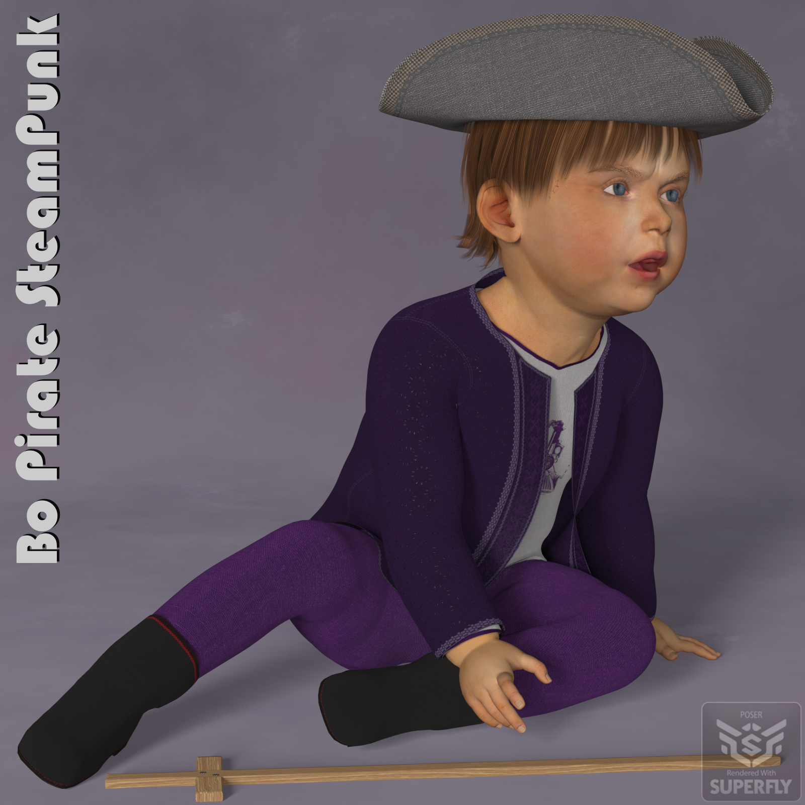 Bo PiratePunk for BabyLuna by N/A