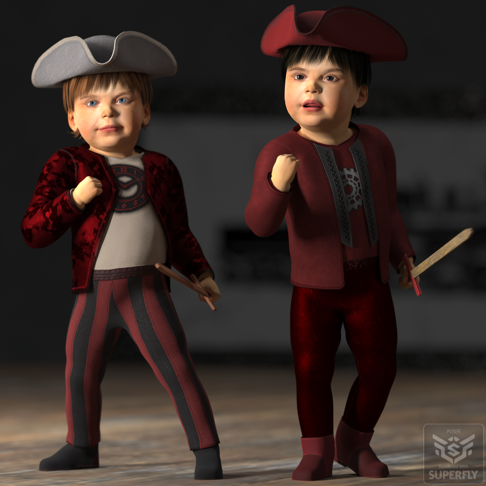 Bo PiratePunk for BabyLuna by N/A