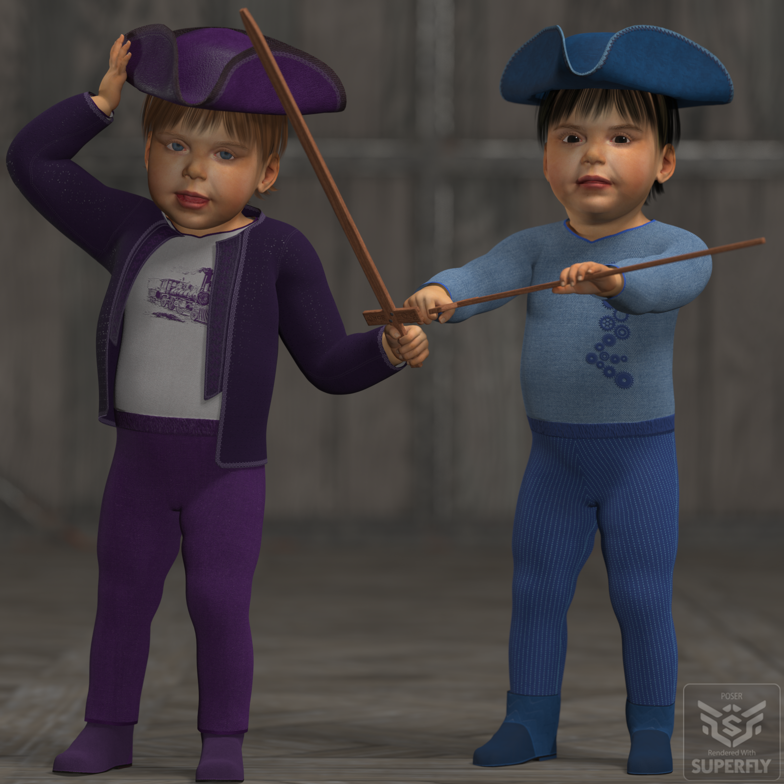 Bo PiratePunk for BabyLuna by N/A